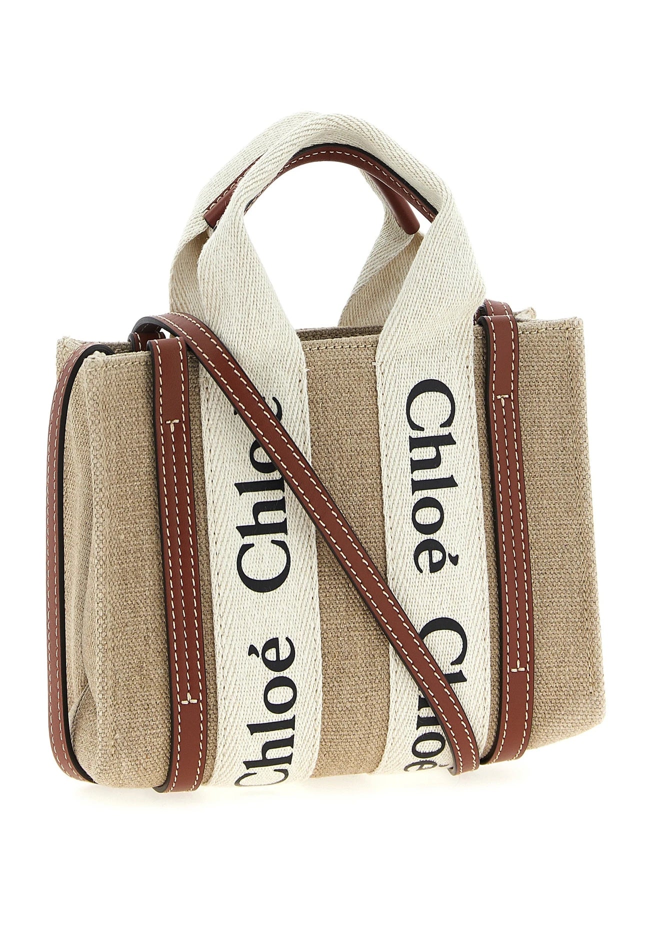 Chloé Tote Bag in multicolor, Calfskin Leather — view 2