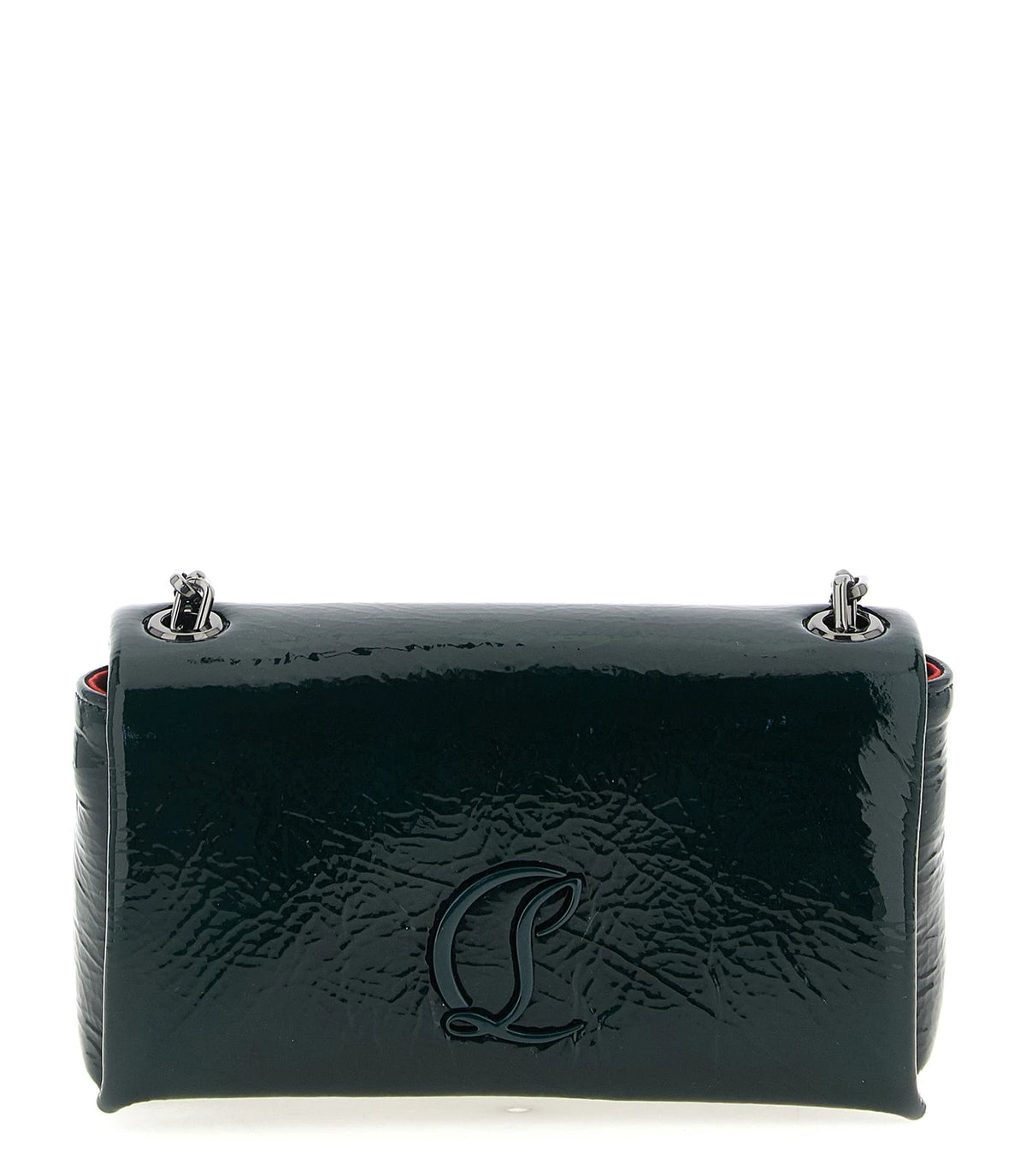 Christian Louboutin Cross Body Bag in black, Calfskin Leather