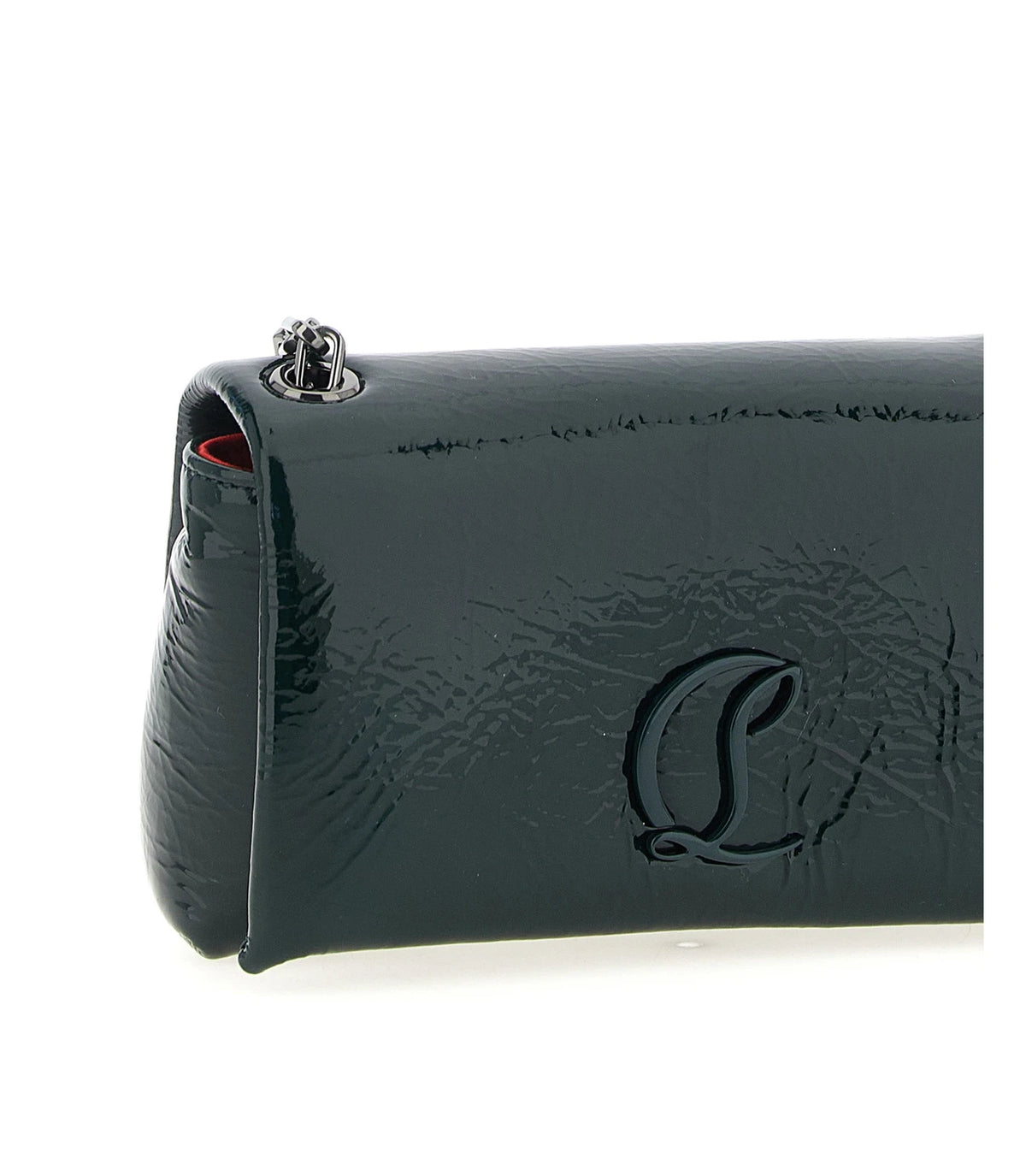 Christian Louboutin Cross Body Bag in black, Calfskin Leather โ view 3
