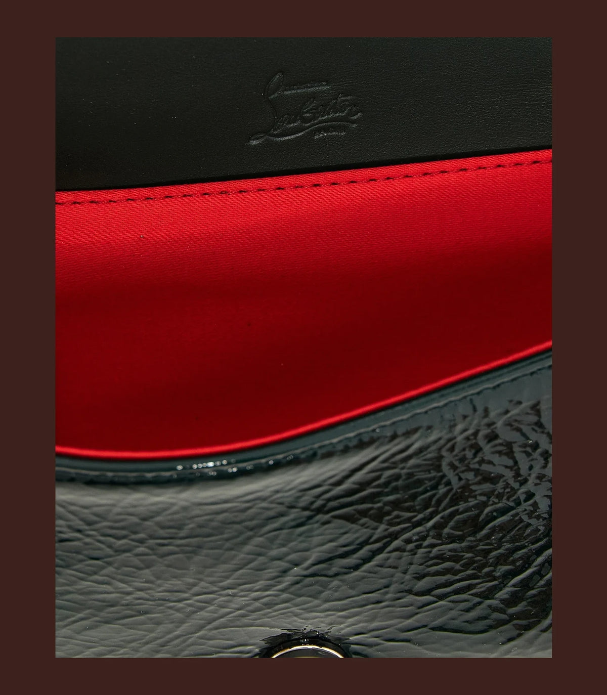 Christian Louboutin Cross Body Bag in black, Calfskin Leather โ view 4