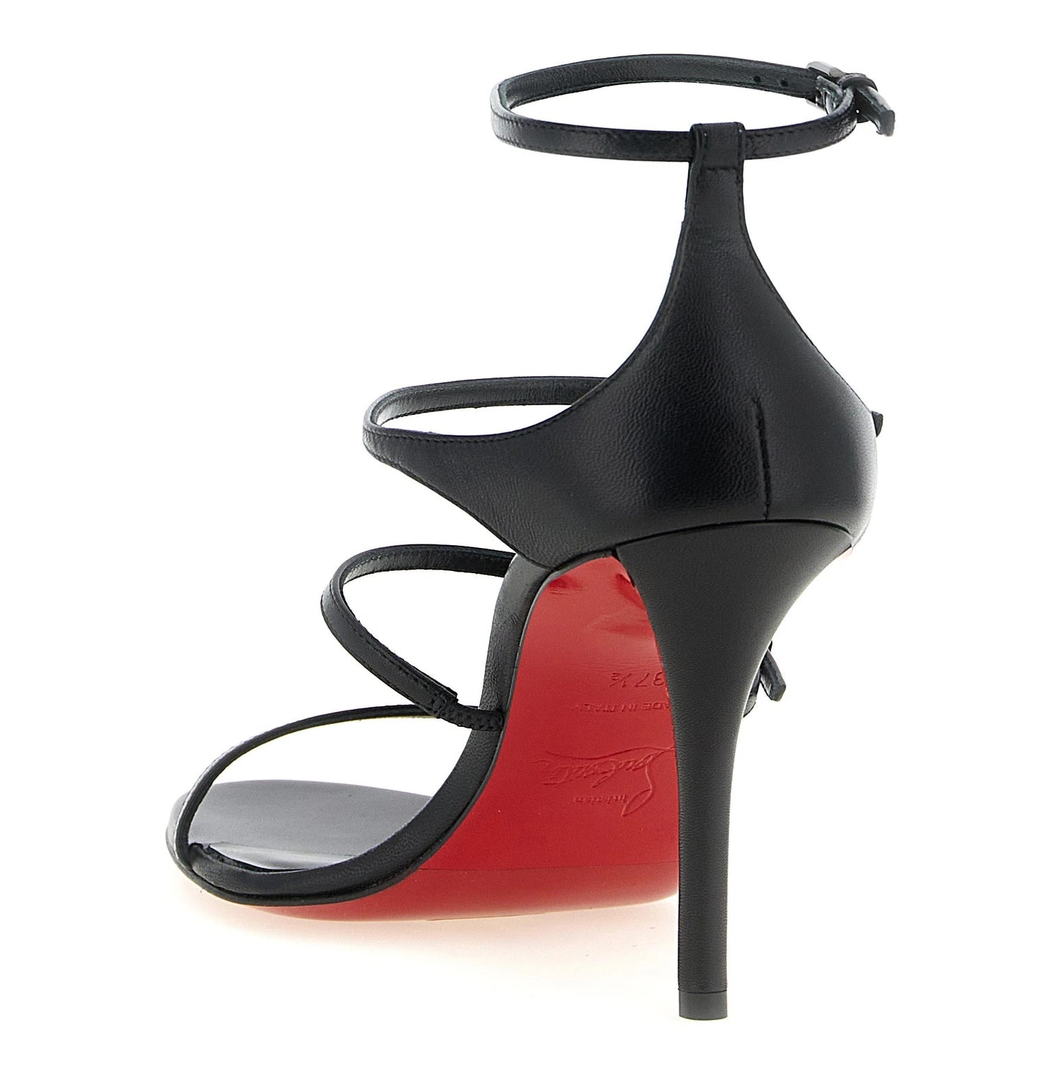 Christian Louboutin Black Stiletto Sandals