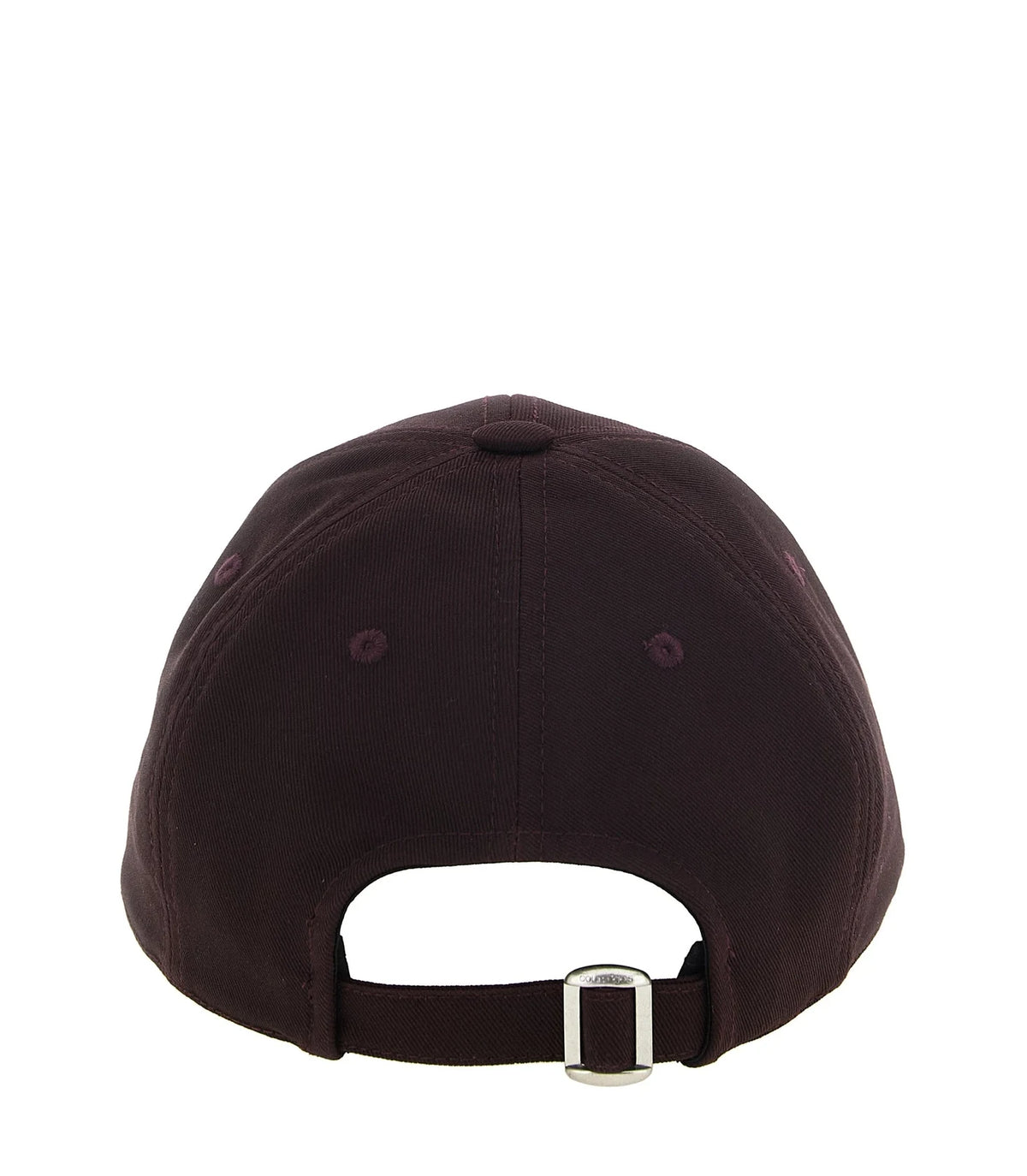 Courrèges Baseball Cap in red, Cotton — view 3