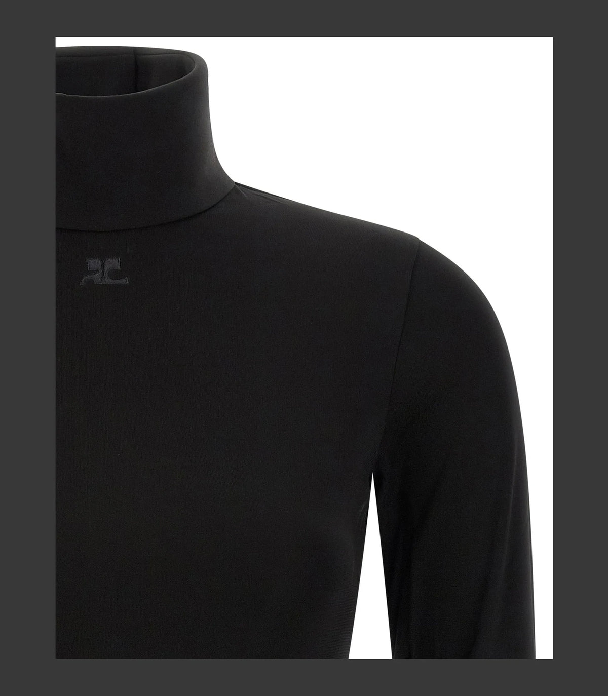 Courrèges Bodysuit in black — view 3