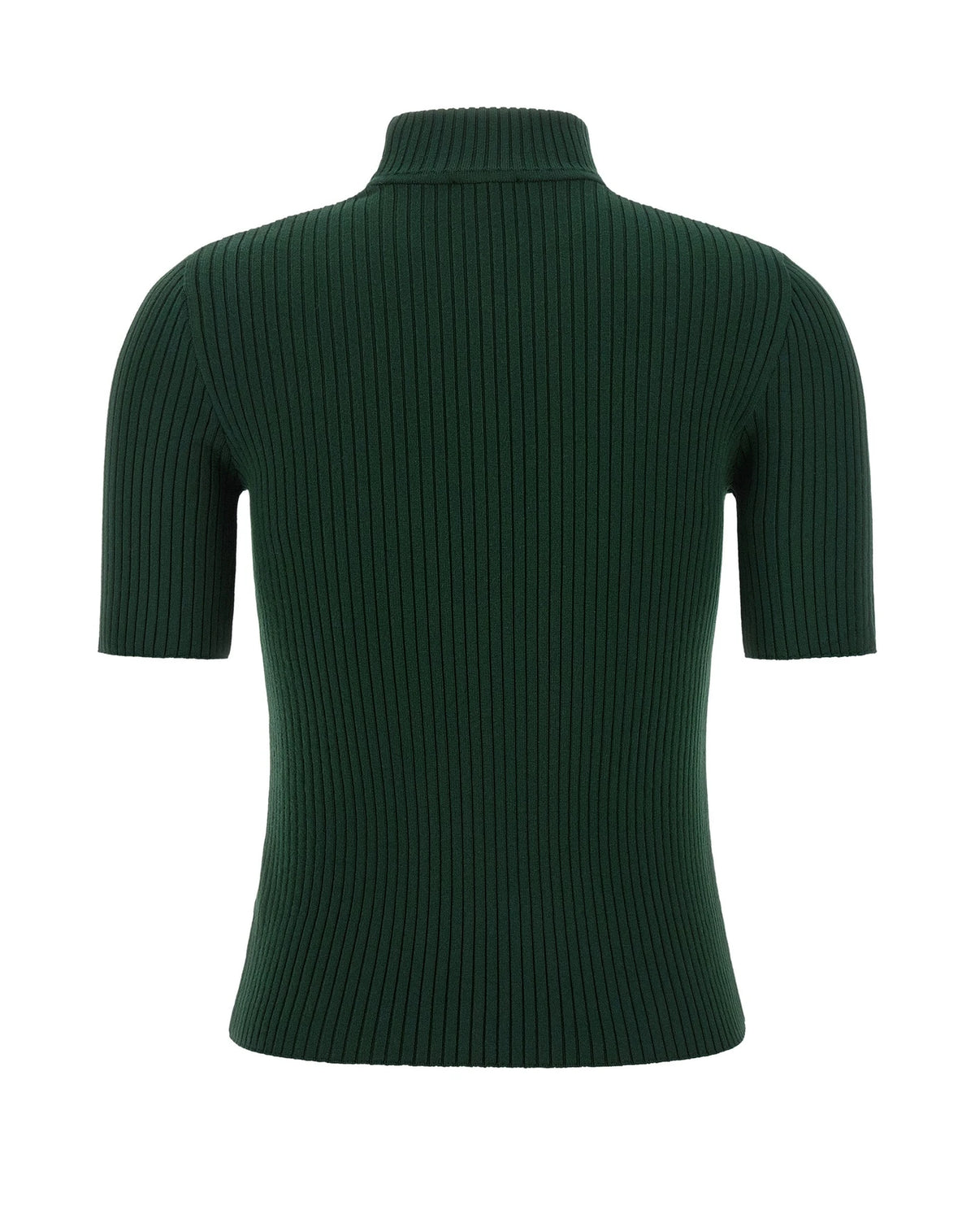 Courrèges Sweater in green, Viscose — view 2