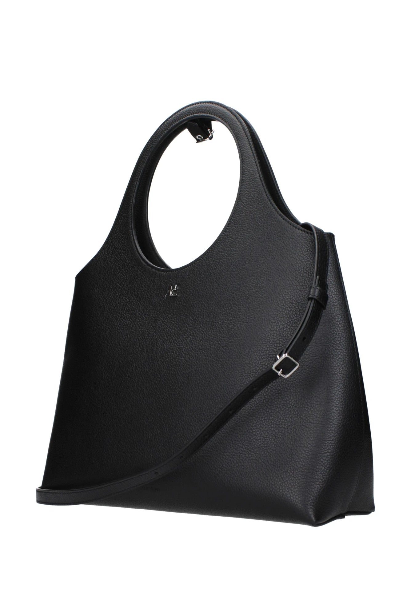 Courrèges Tote Bag in black — view 2