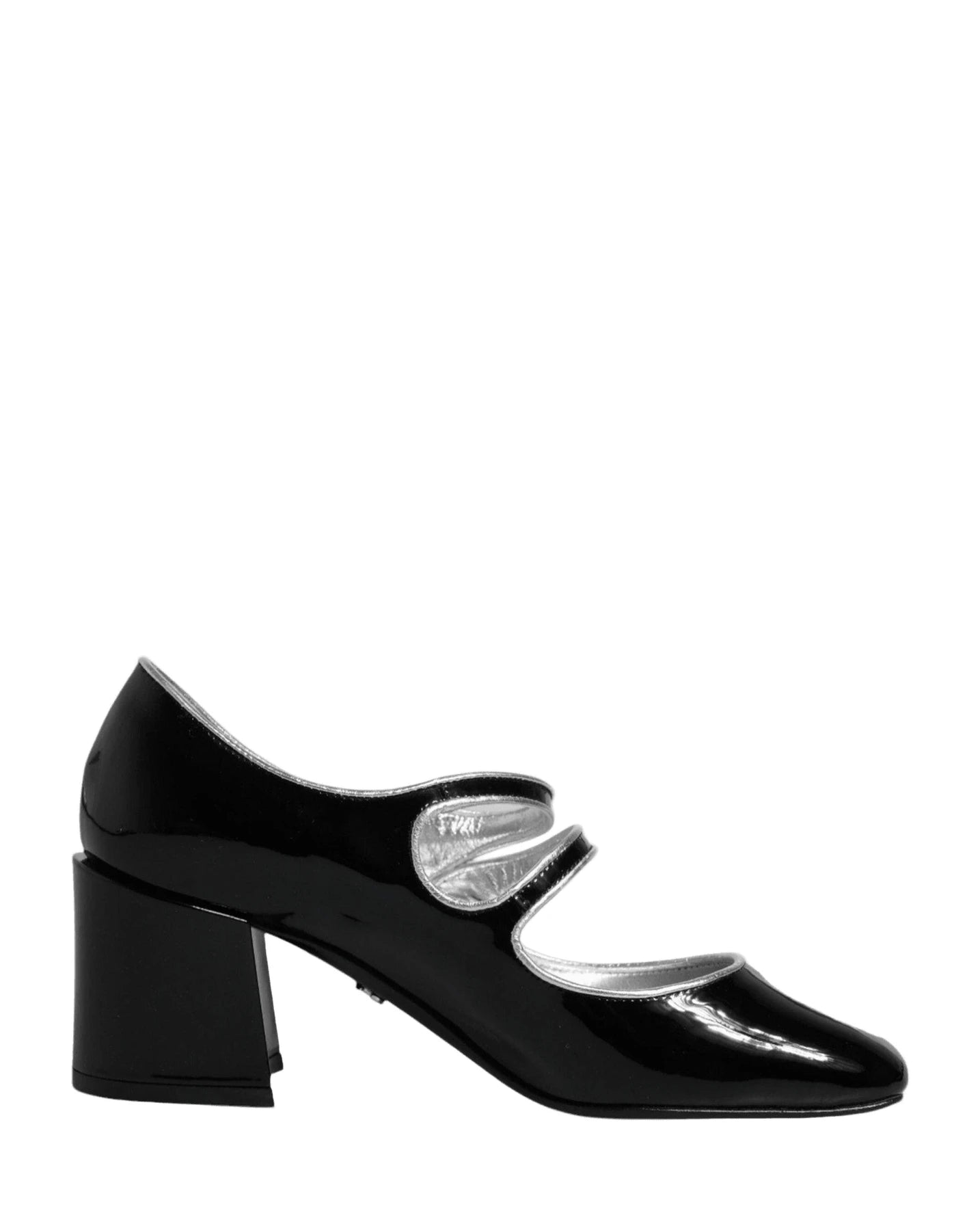 Dolce & Gabbana Black Patent Leather Crystal Mary Jane Pumps Shoes Heels