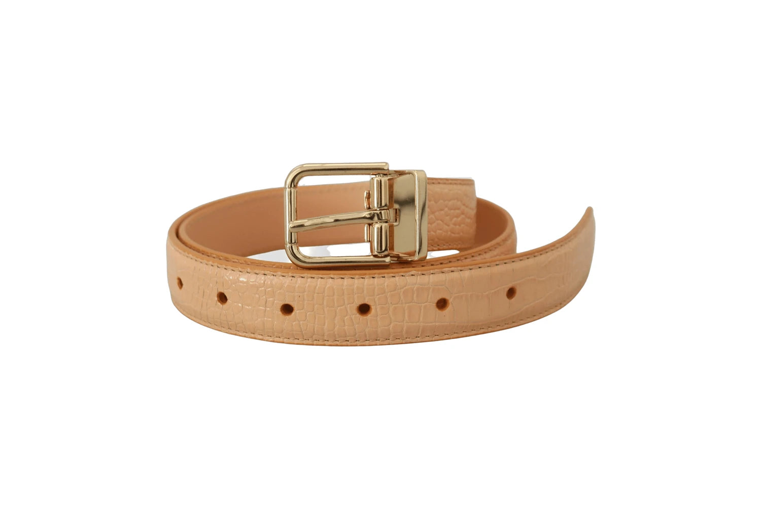 Dolce & Gabbana Belts in beige, Leather