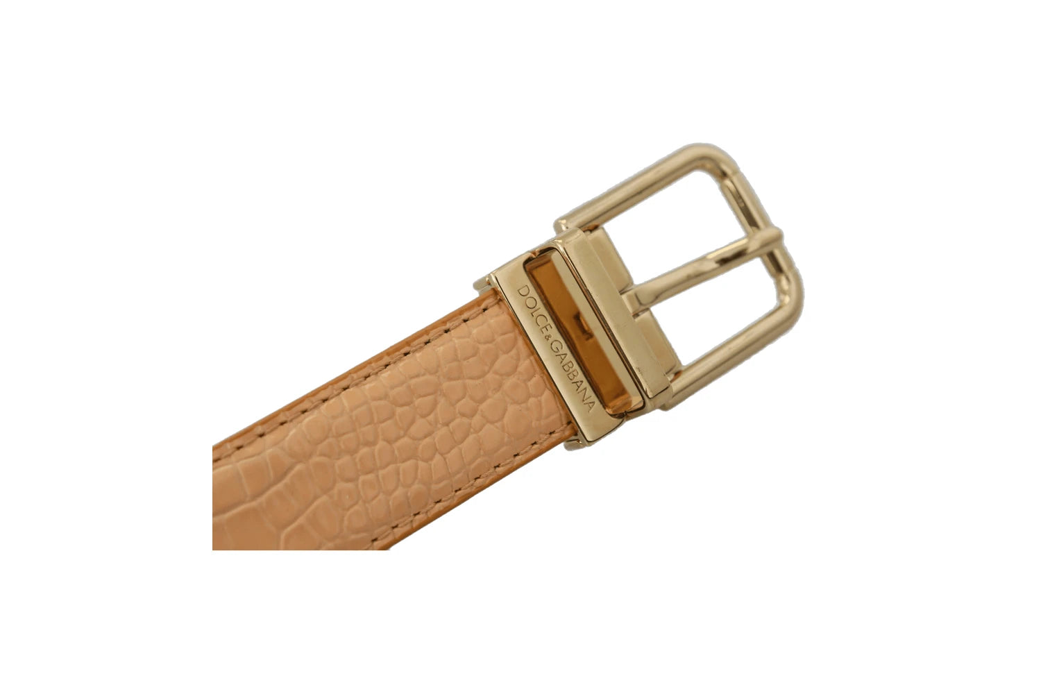 Dolce & Gabbana Belts in beige, Leather — view 7