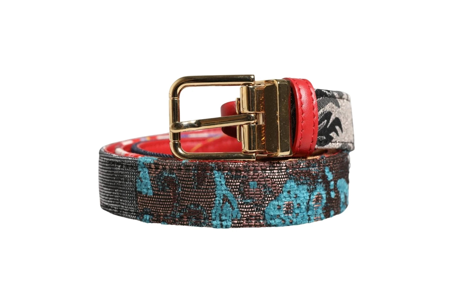 Dolce & Gabbana Belts in multicolor, Acetate Cotton