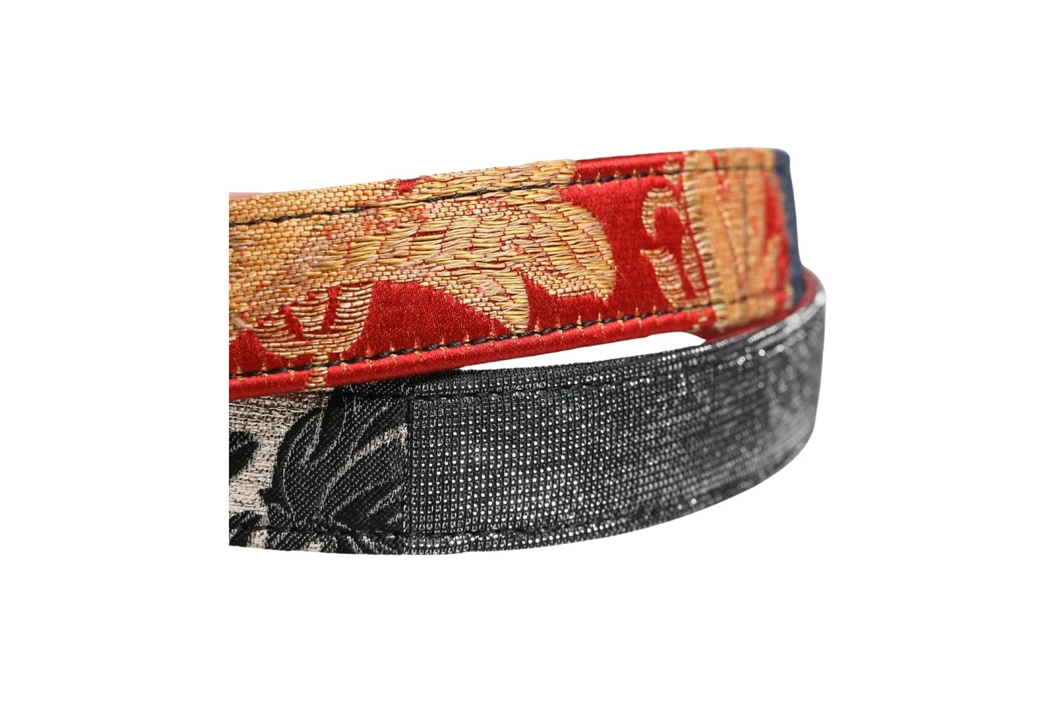 Dolce & Gabbana Belts in multicolor, Acetate Cotton — view 5