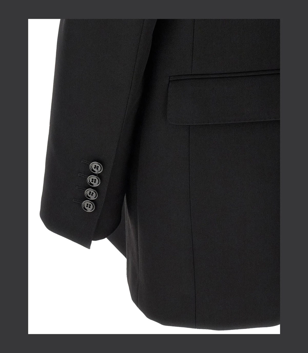 Dolce & Gabbana Blazer in black, Virgin Wool — view 4