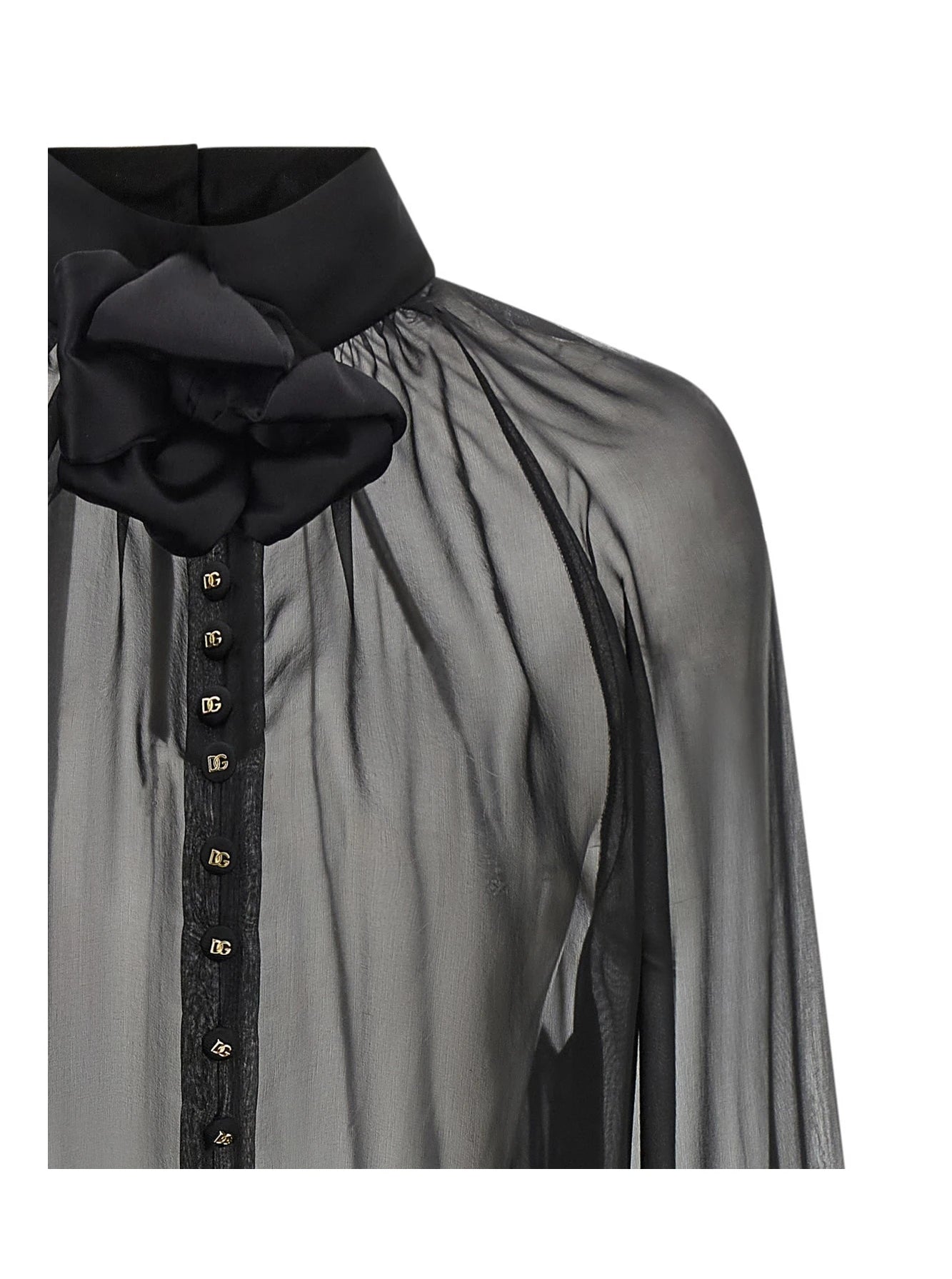 Dolce & Gabbana Blouse in black, Silk — view 3
