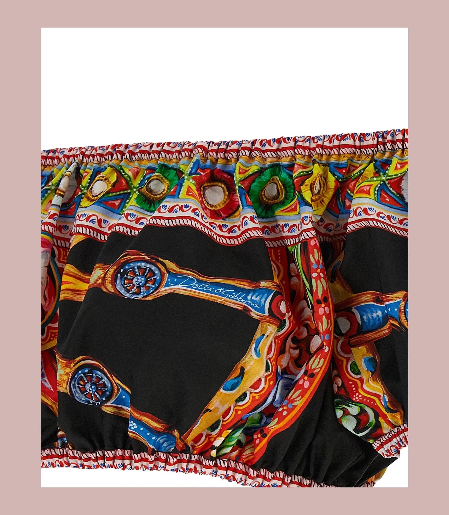 Dolce & Gabbana Blouse in multicolor, Cotton — view 4