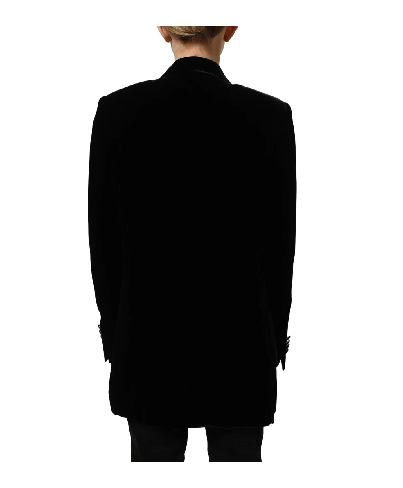 Dolce & Gabbana Bolero Jacket in black, Nylon Nylon โ view 5