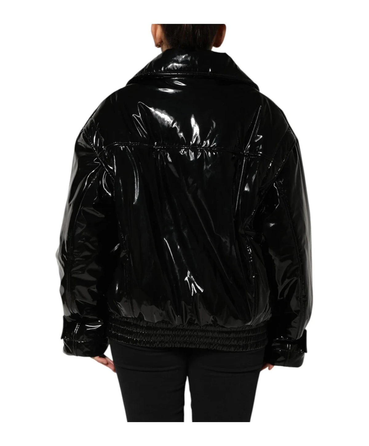 Dolce & Gabbana Bomber Jacket in black, Polyester โ view 4