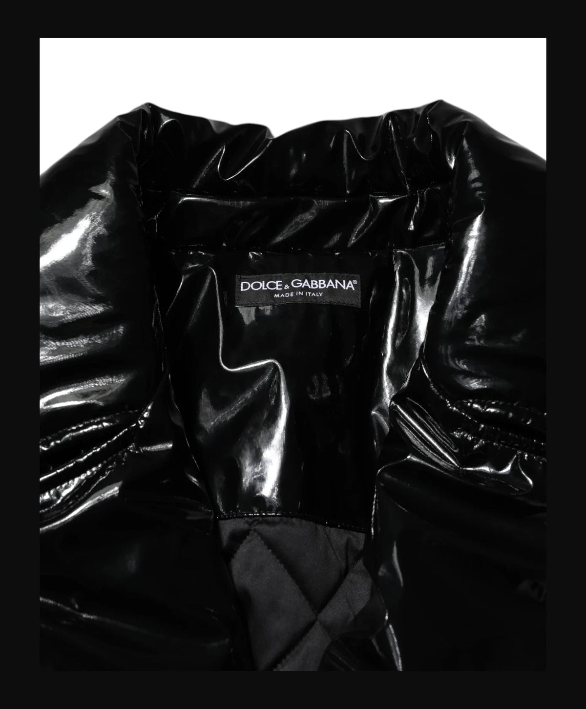 Dolce & Gabbana Bomber Jacket in black, Polyester โ view 7