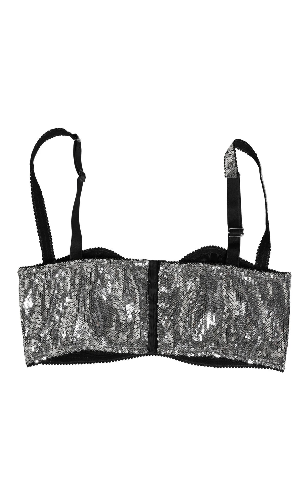 Dolce & Gabbana Bra in silver, Nylon Hook — view 5