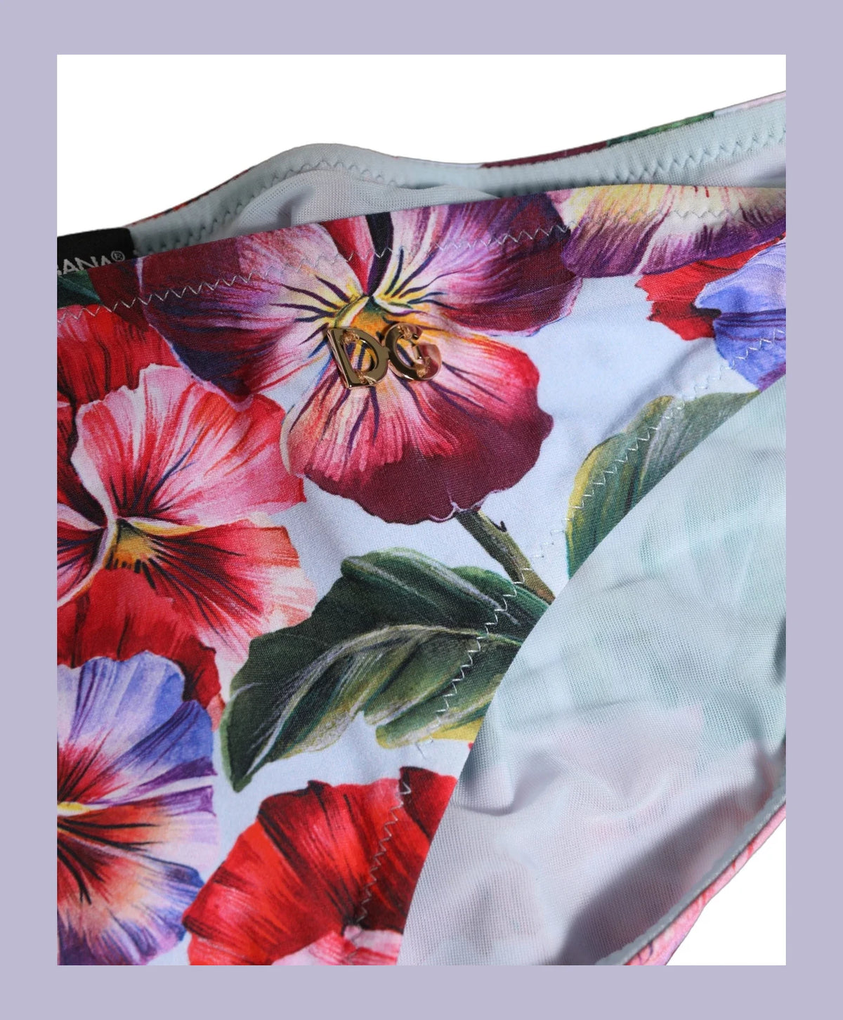 Dolce & Gabbana Classic Bikini in multicolor, Nylon โ view 3