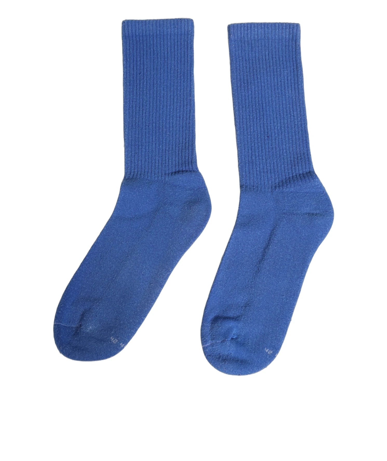Dolce & Gabbana Crew Sock in blue, Cotton — view 2