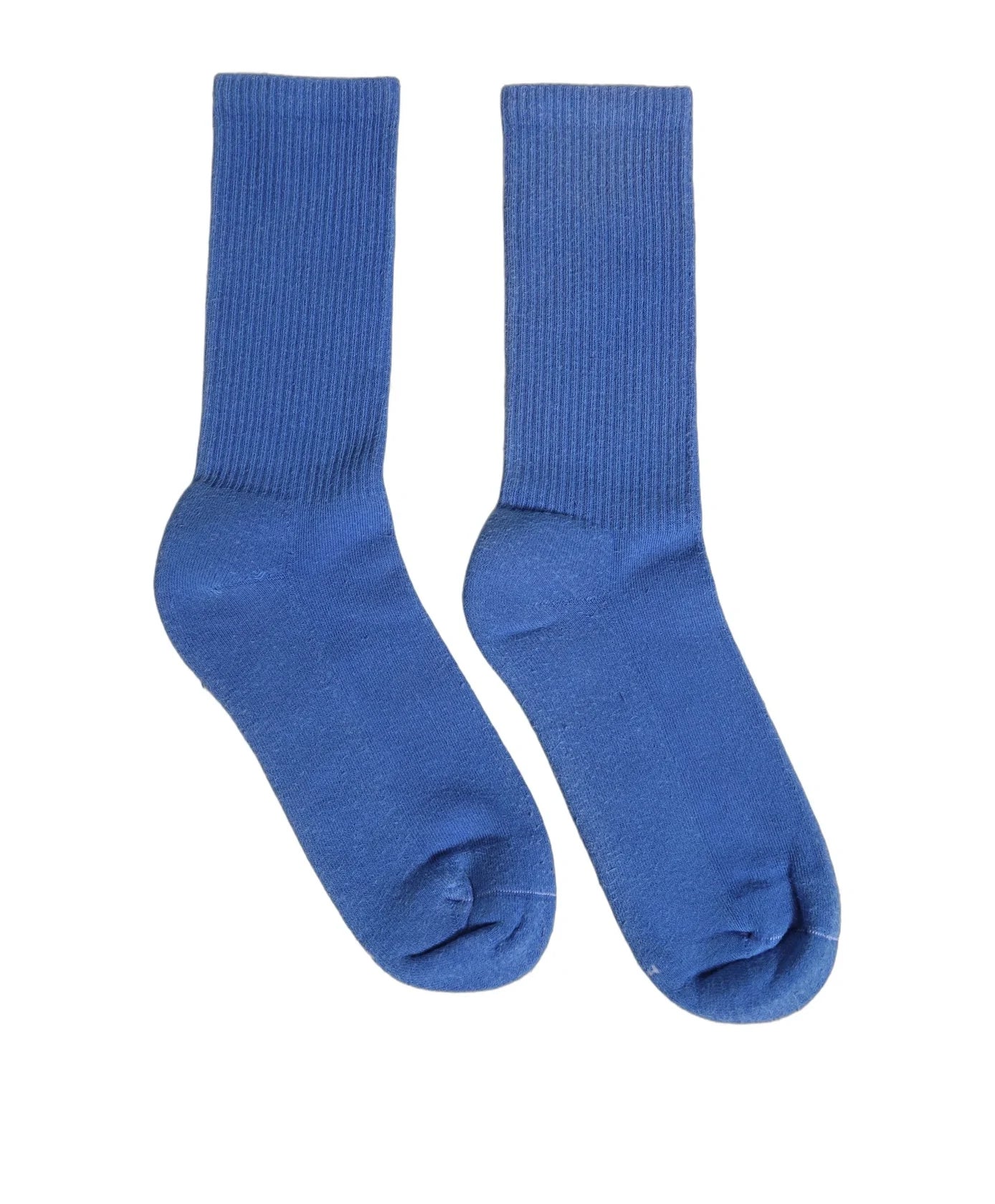 Dolce & Gabbana Crew Sock in blue, Cotton — view 4