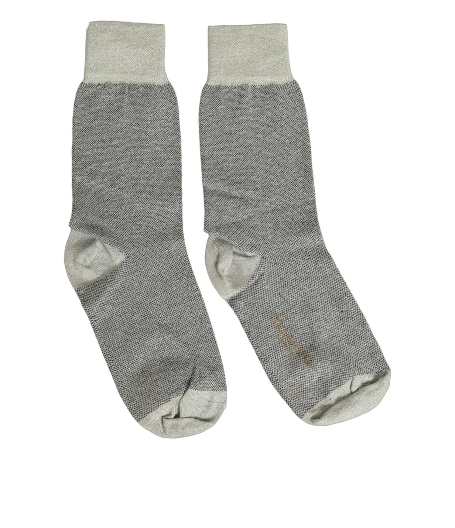 Dolce & Gabbana Crew Sock in gray, Viscose — view 2