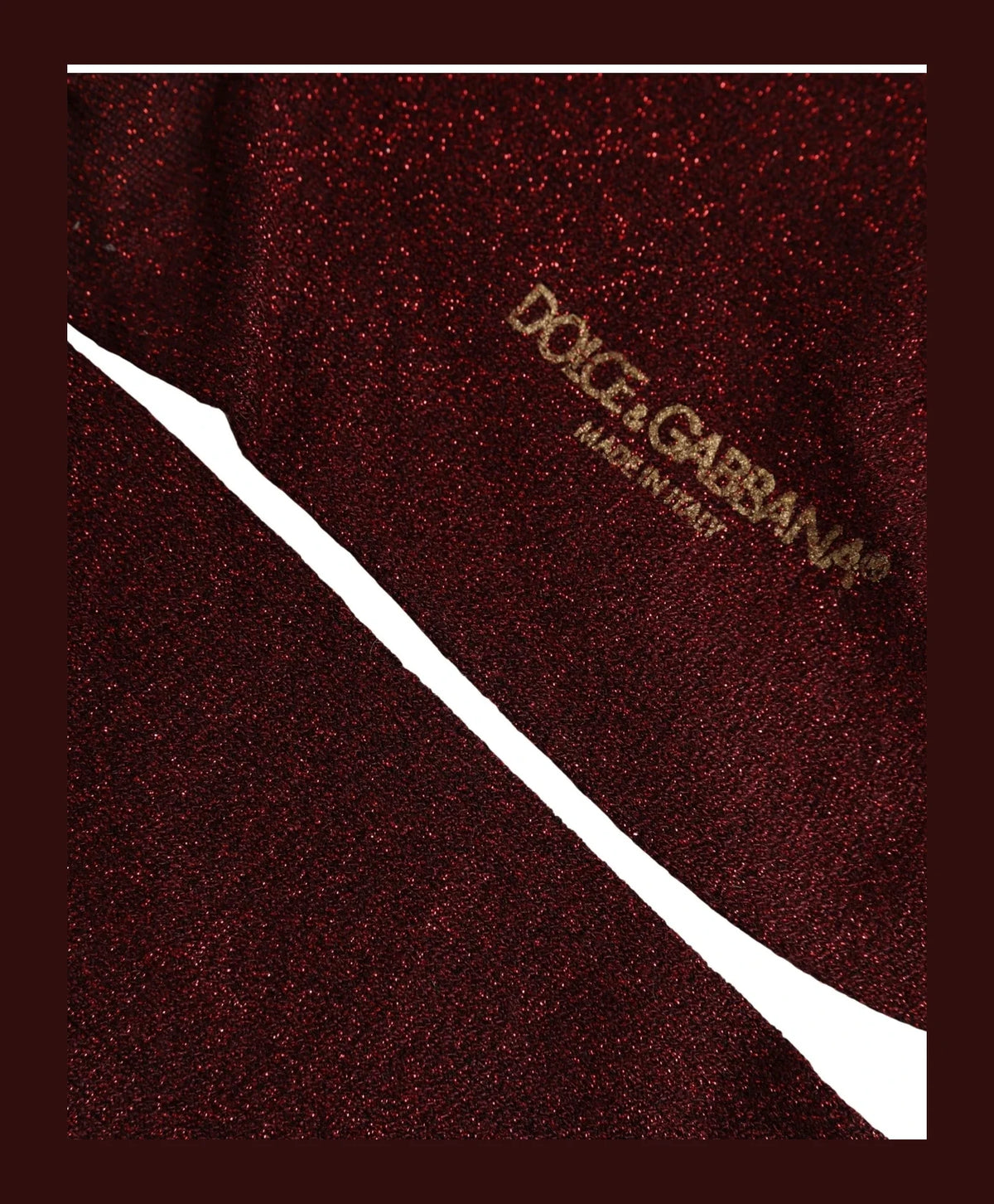 Dolce & Gabbana Dress Sock in red, Viscose