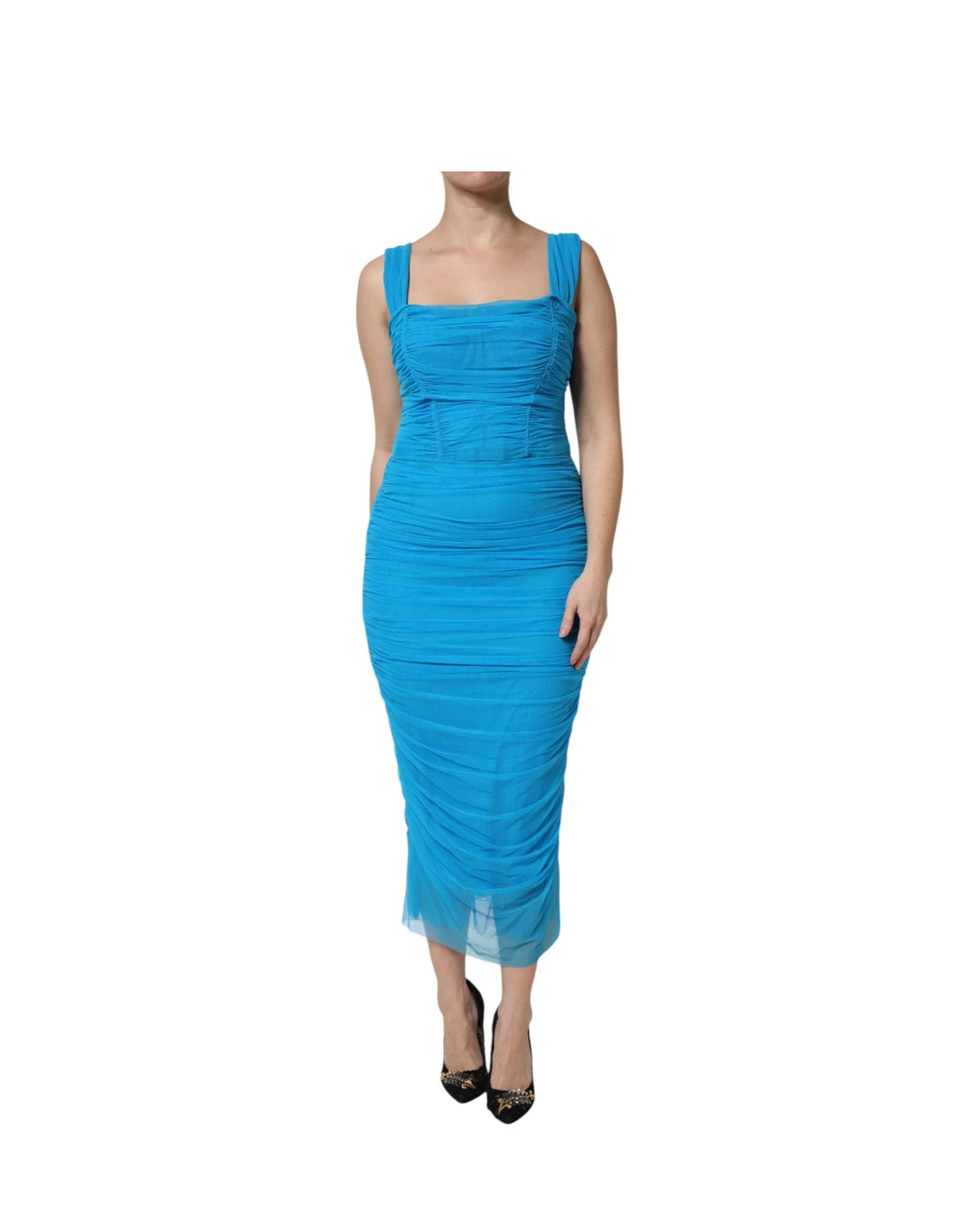 Dolce & Gabbana Dresse in blue, Nylon — view 3