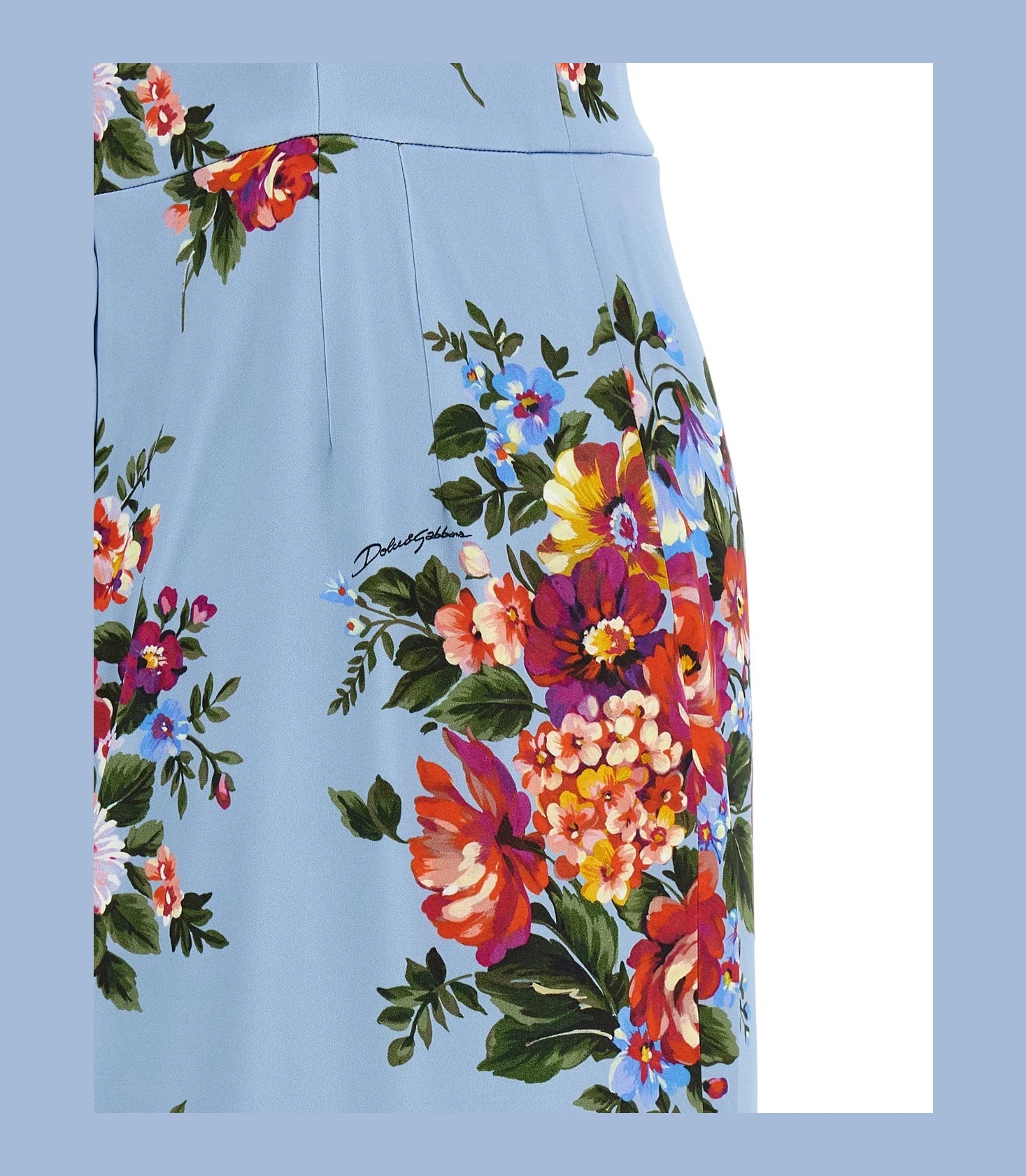Dolce & Gabbana Dresse in blue, Viscose — view 4