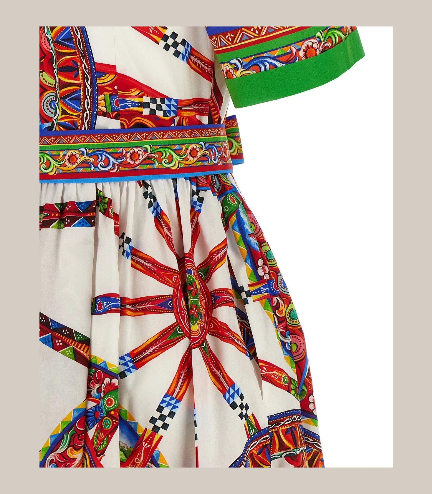 Dolce & Gabbana Dresse in multicolor, Cotton — view 4