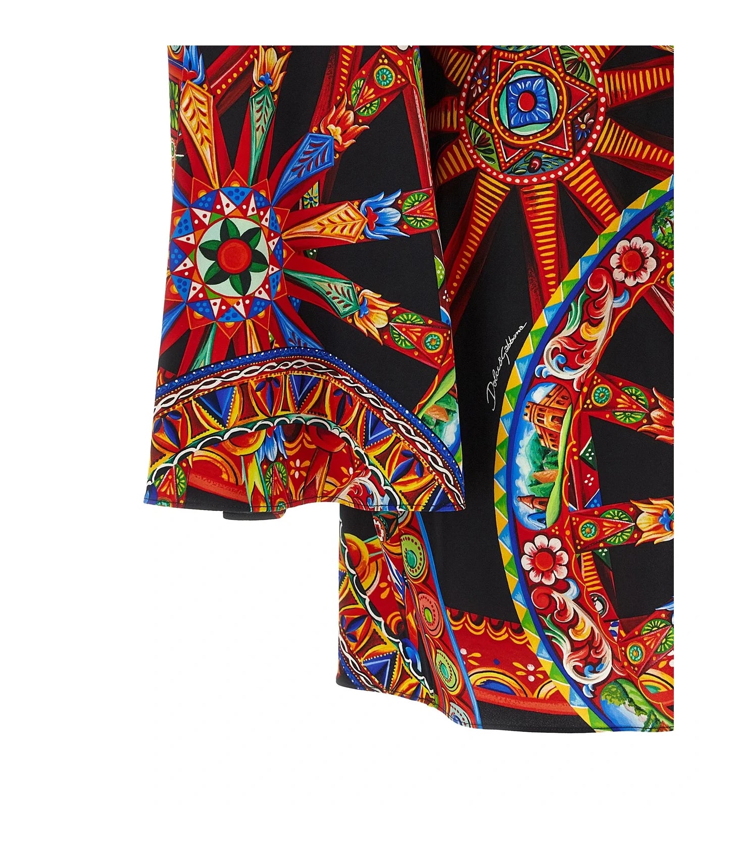 Dolce & Gabbana Dresse in multicolor, Silk — view 4