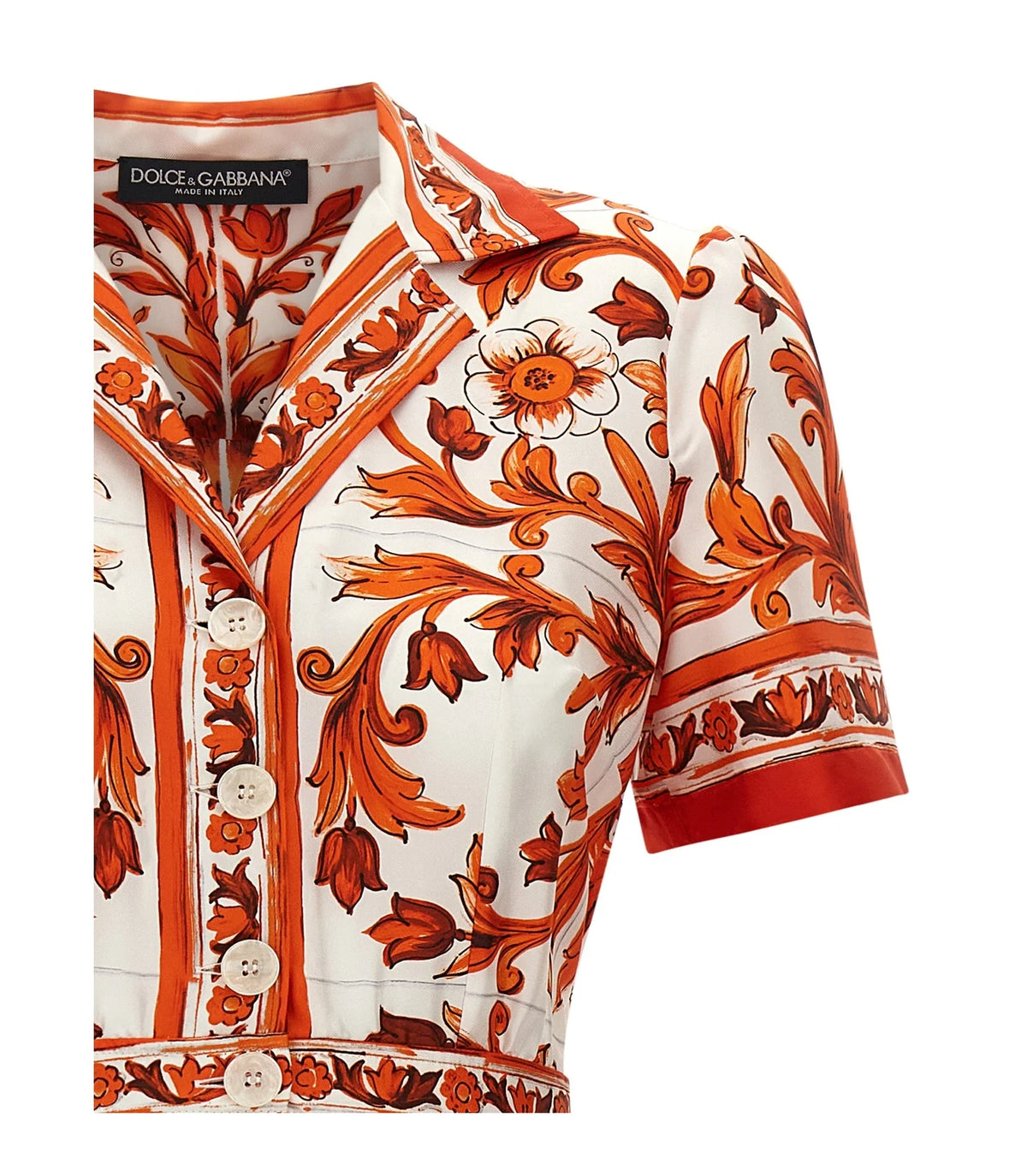 Dolce & Gabbana Dresse in orange, Silk — view 3