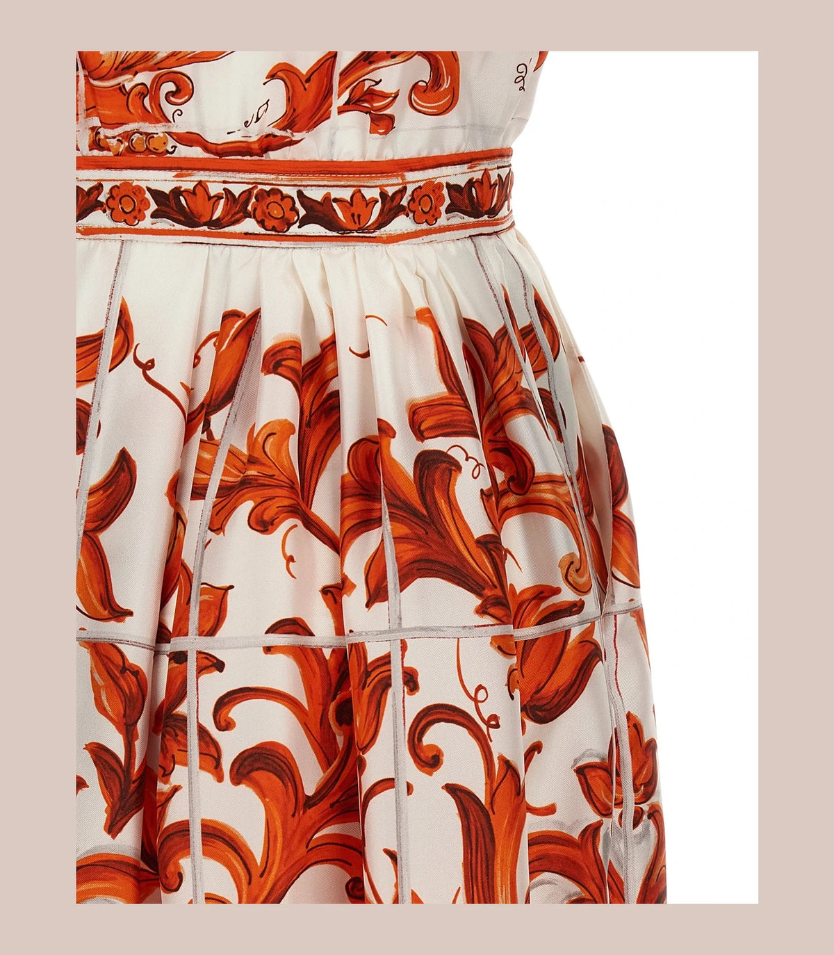 Dolce & Gabbana Dresse in orange, Silk — view 4
