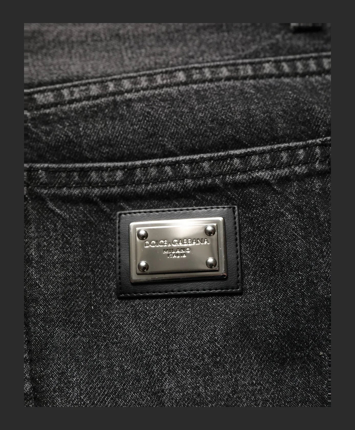 Dolce & Gabbana Jean in black, Cotton
