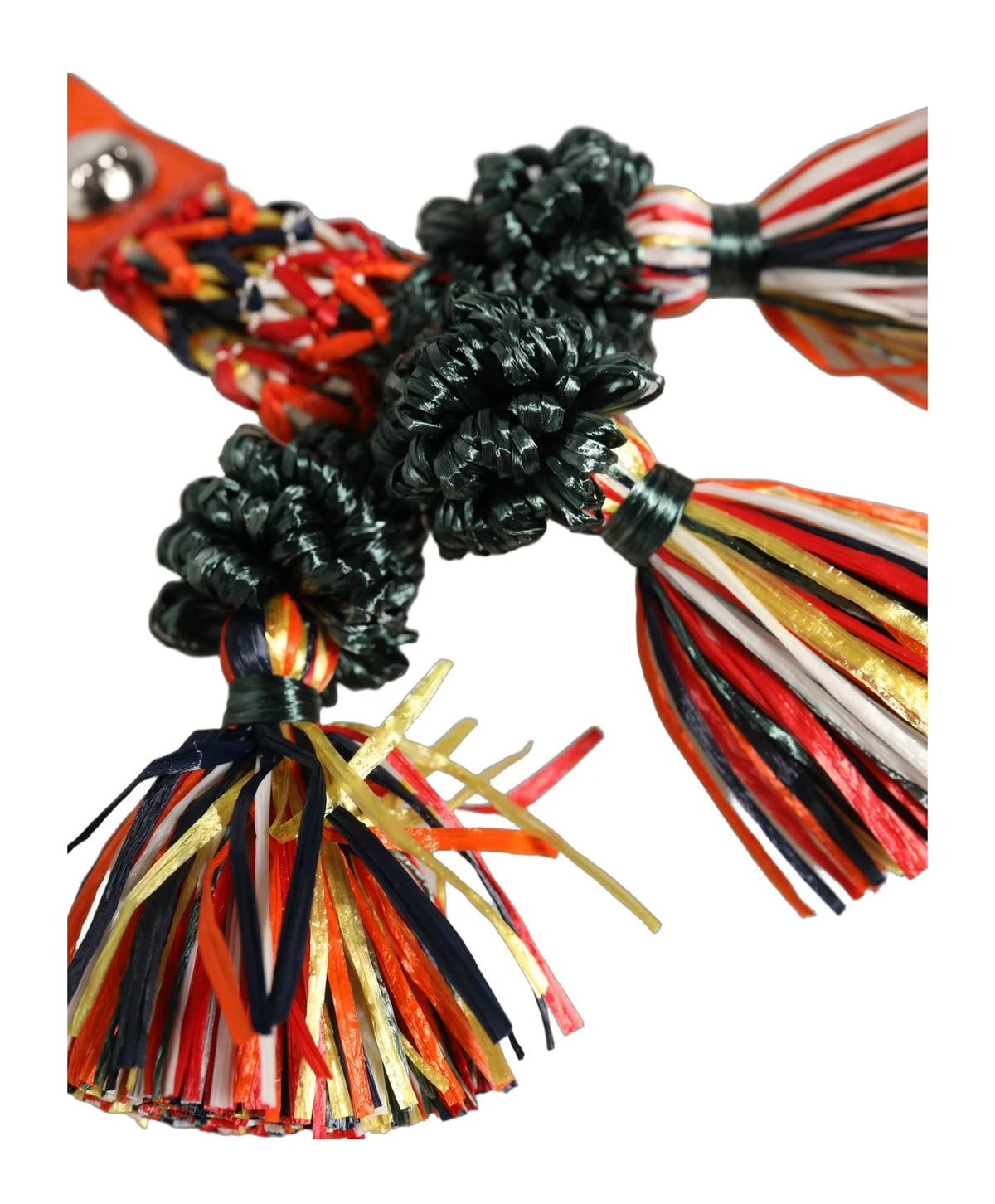 Dolce & Gabbana Keychain in multicolor, Raffia — view 4