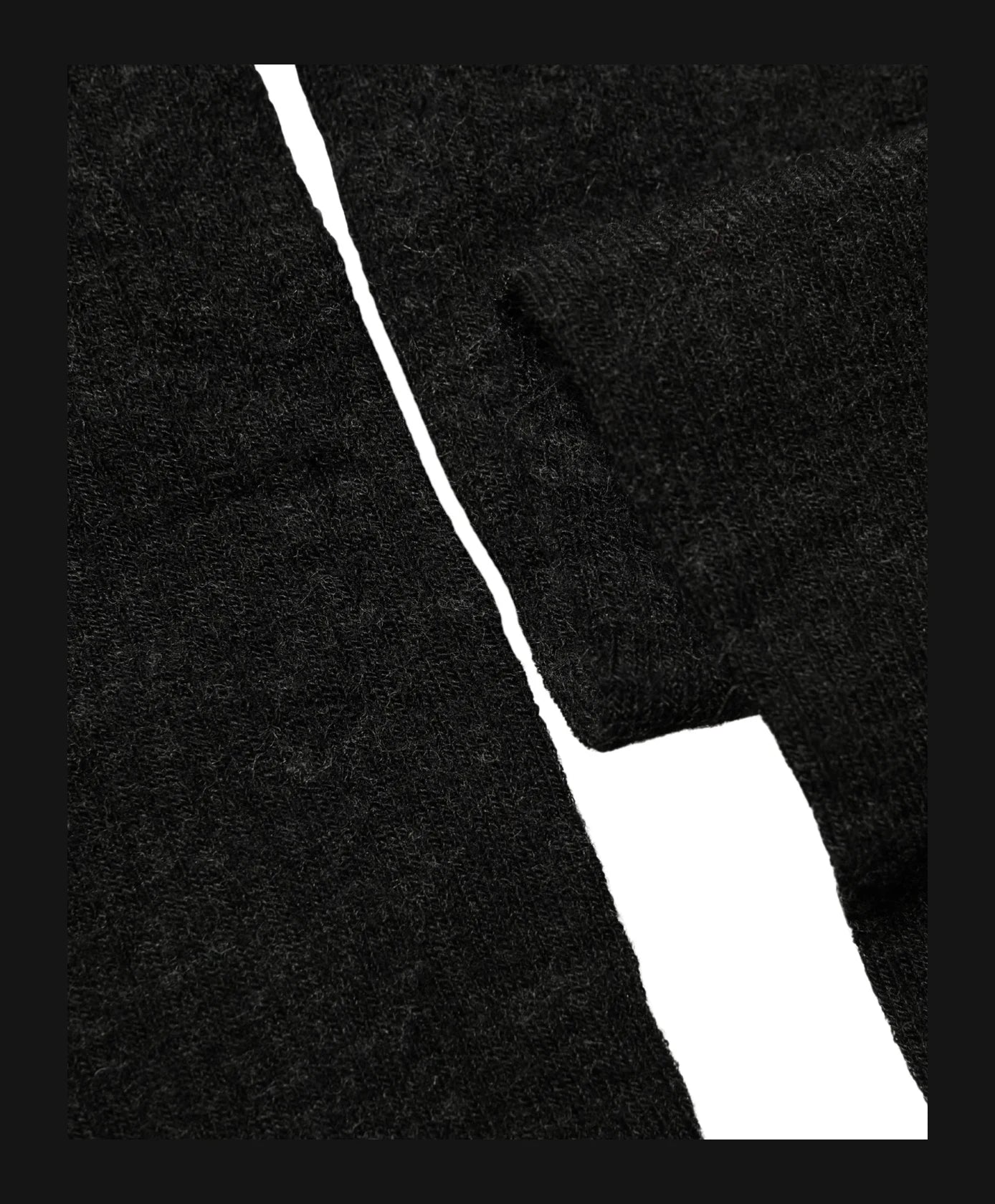 Dolce & Gabbana Knee Sock in black, Wool