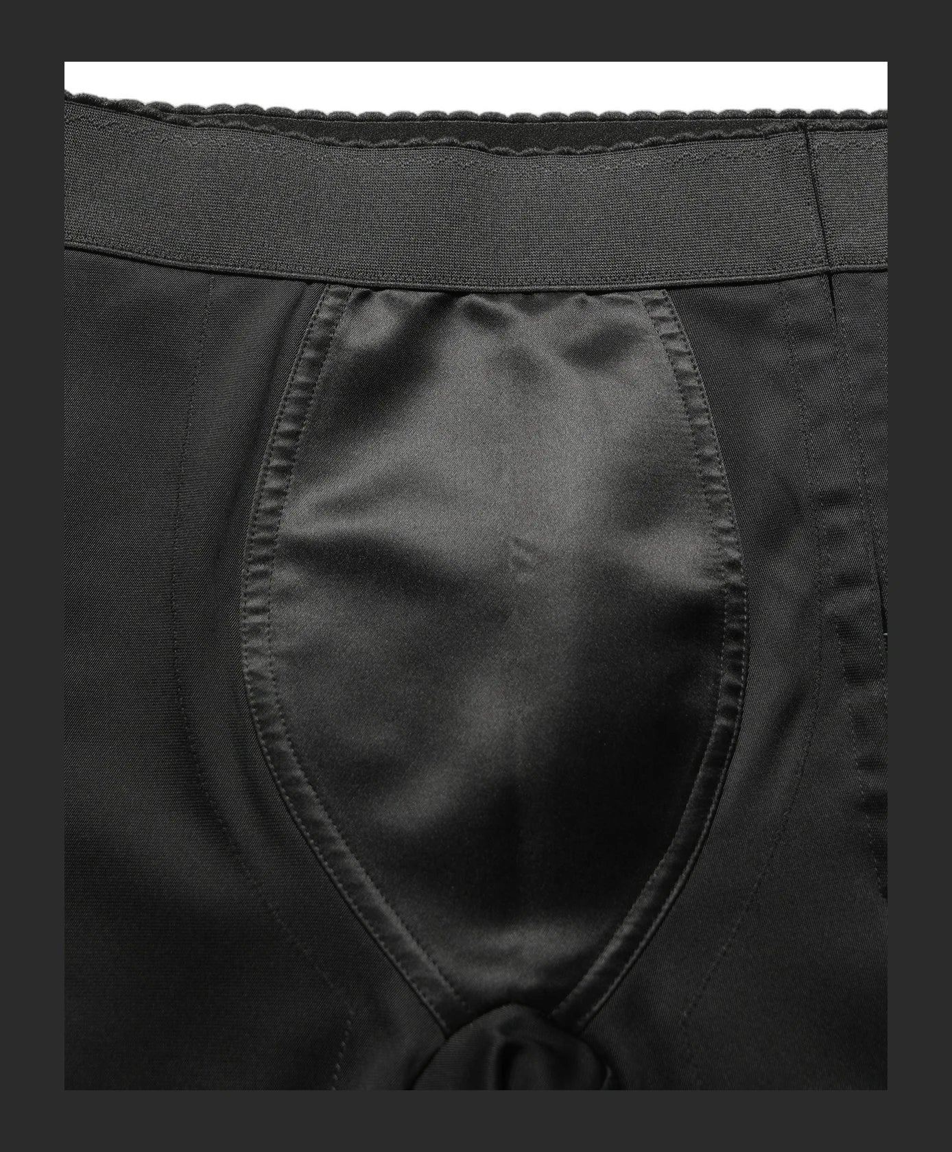 Dolce & Gabbana Legging Short in black, Nylon — view 6