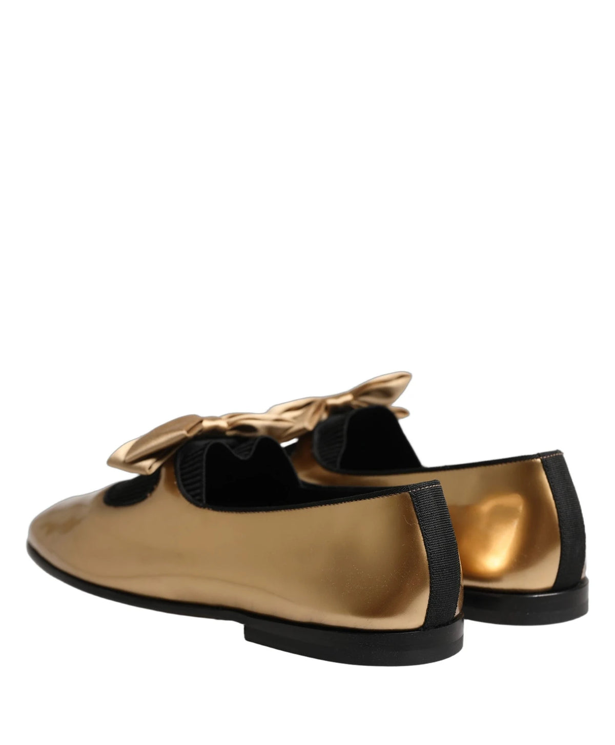 Dolce & Gabbana Loafers in gold, Leather — view 5
