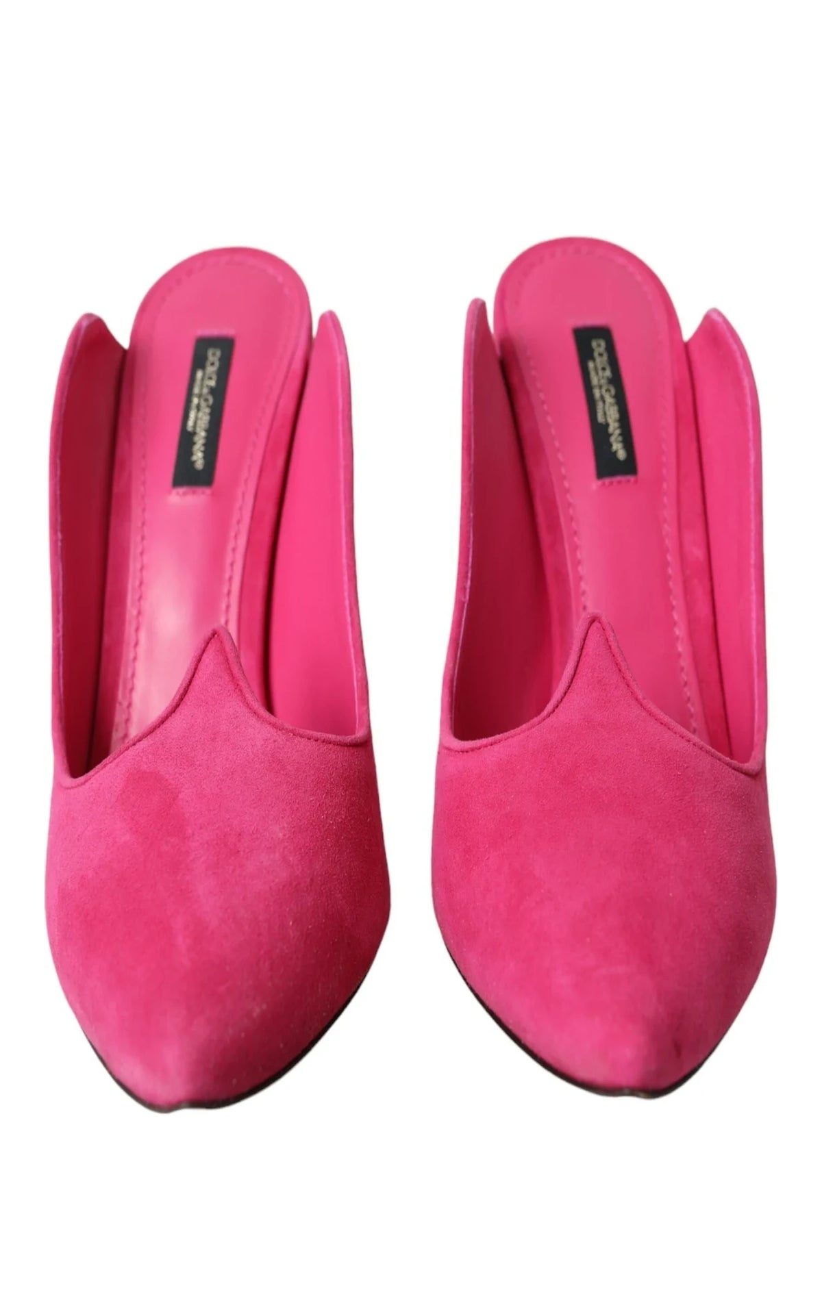 Dolce & Gabbana Mules in pink, Leather — view 3