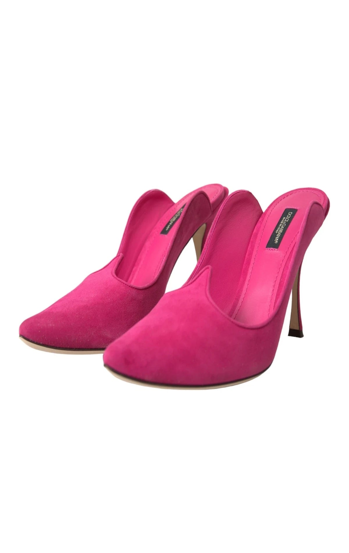 Dolce & Gabbana Mules in pink, Leather — view 4