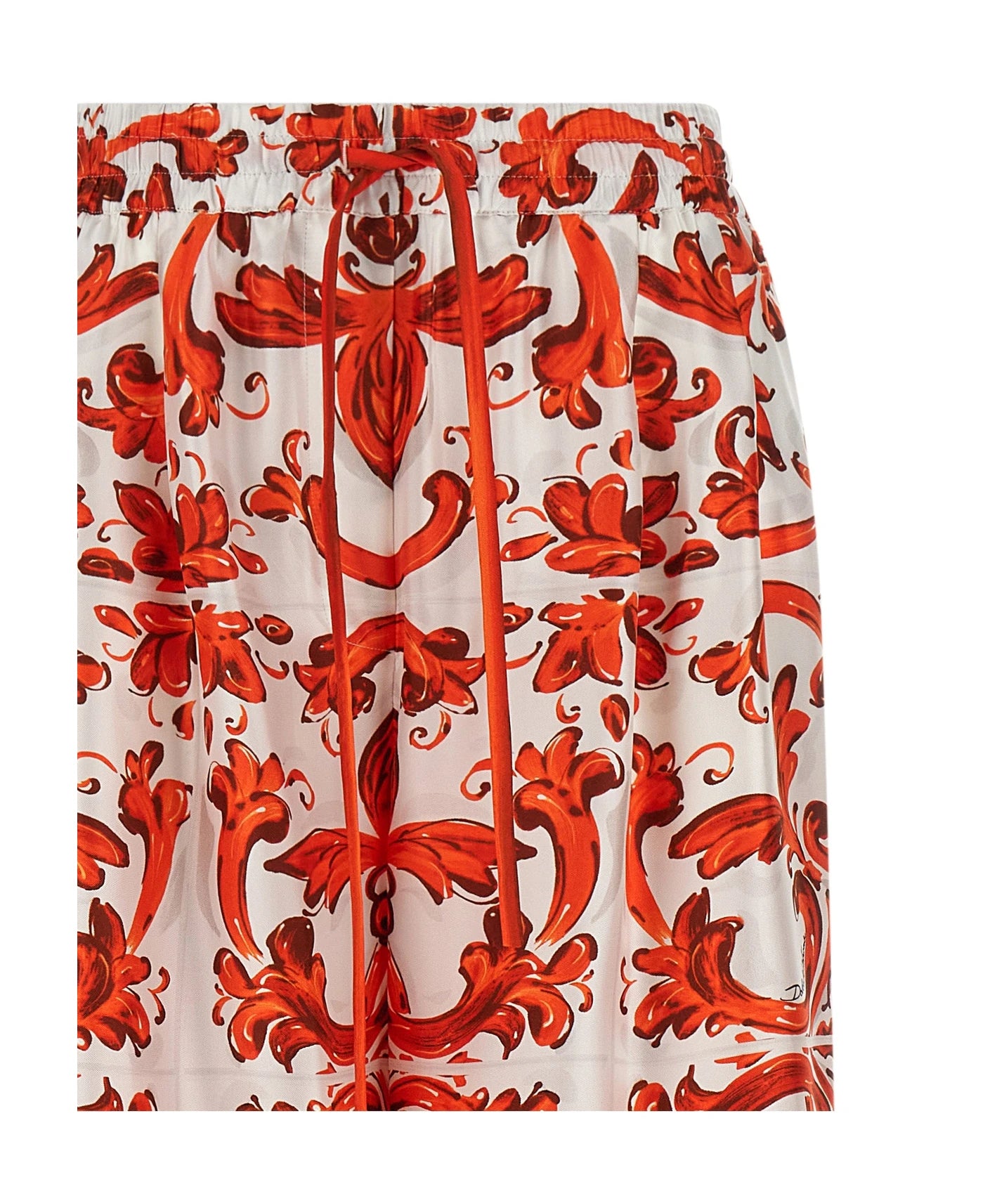 Dolce & Gabbana Palazzo Pant in orange, Silk — view 4
