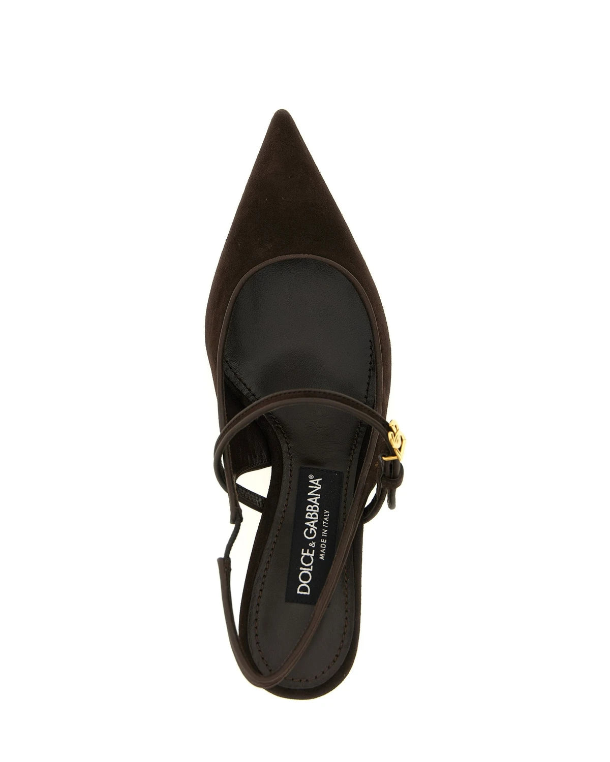 Dolce & Gabbana Pumps in brown, Goat Leather — view 4