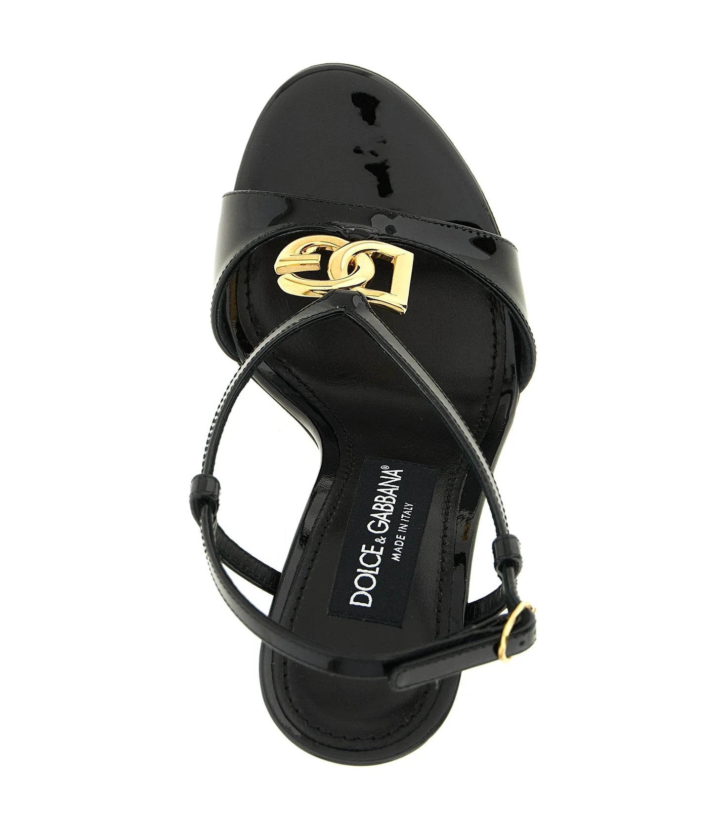 Dolce & Gabbana Sandals in black, Calfskin Leather — view 4