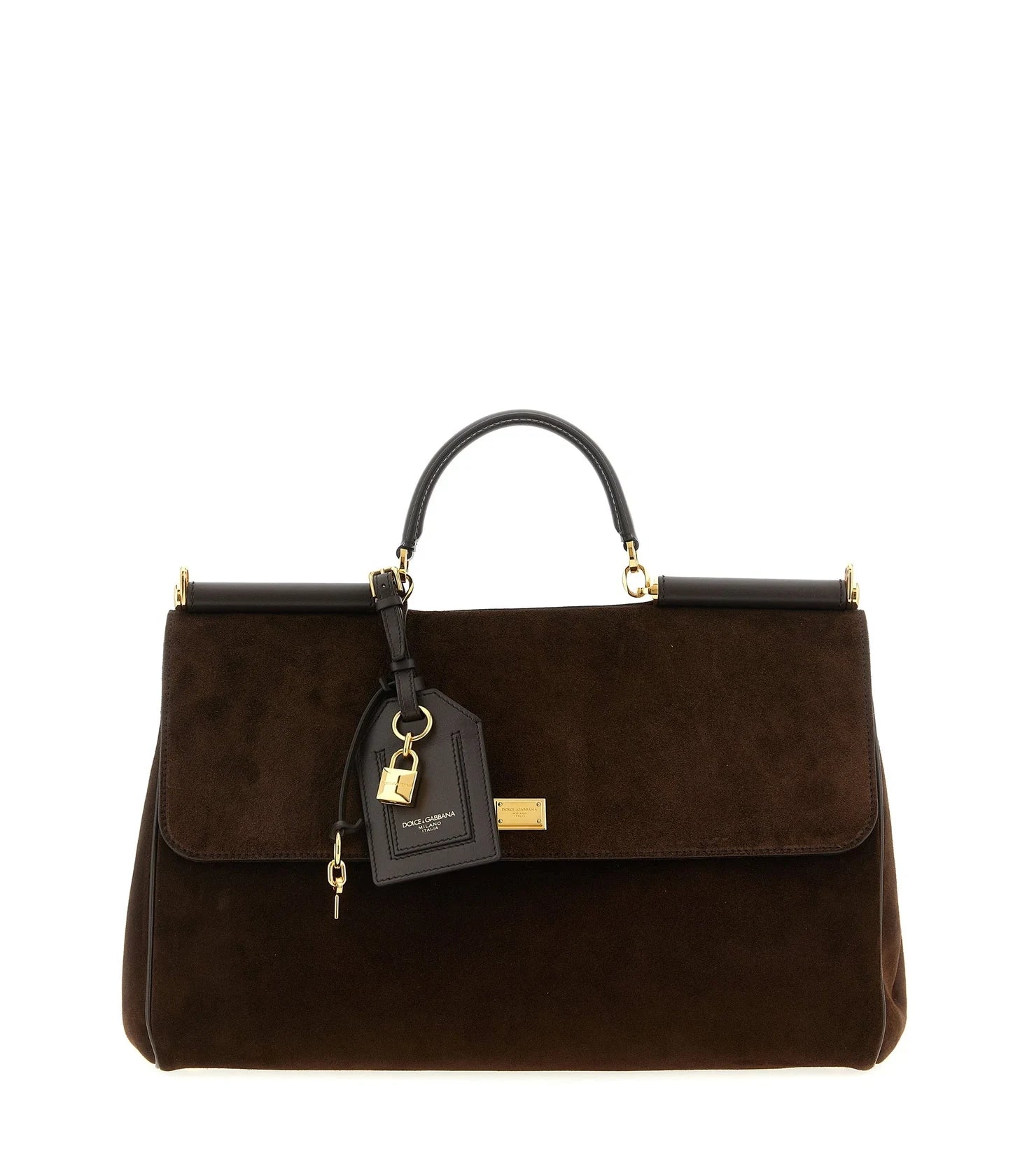 Dolce & Gabbana Satchel Bag in brown, Pvc