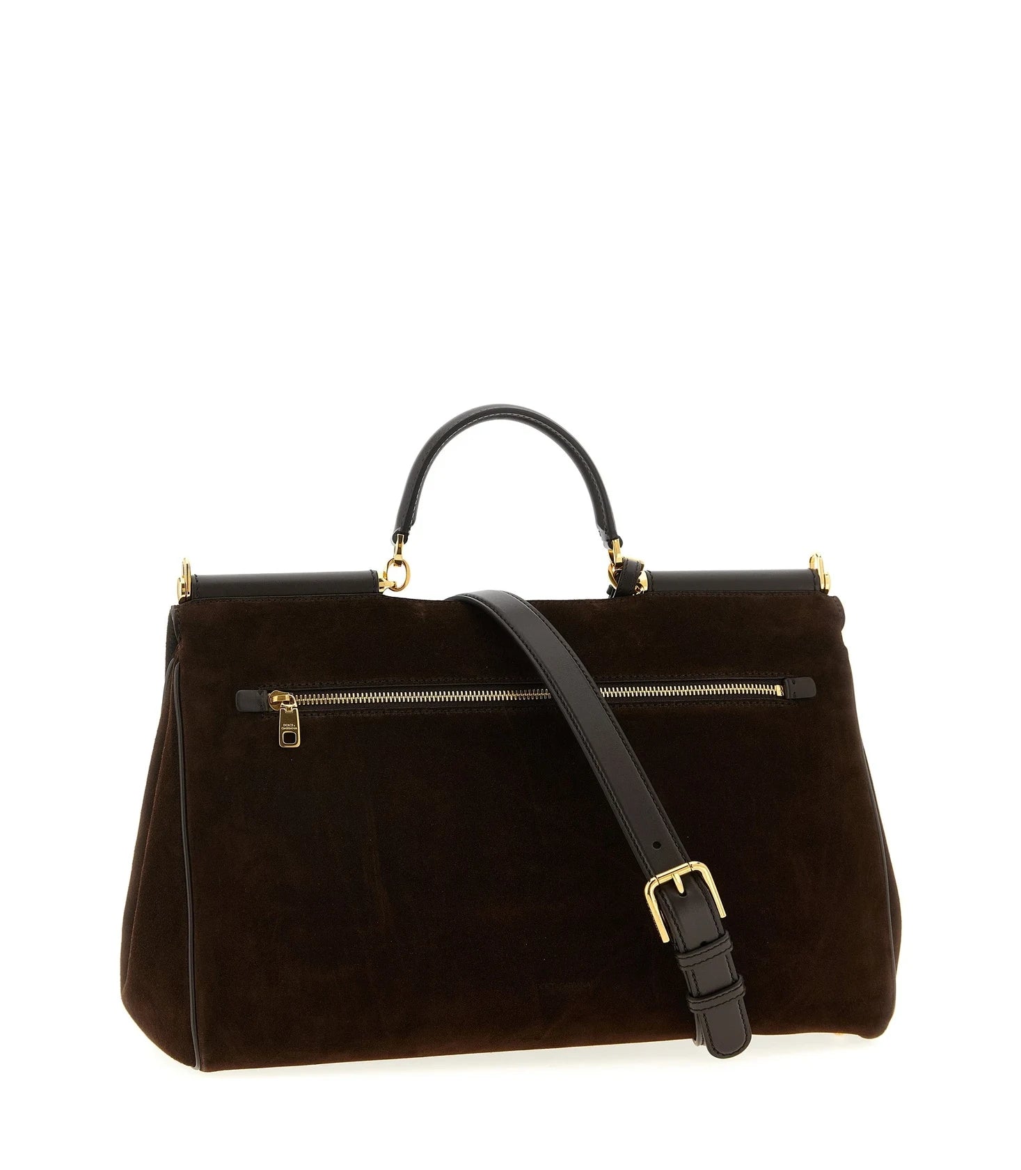 Dolce & Gabbana Satchel Bag in brown, Pvc — view 2