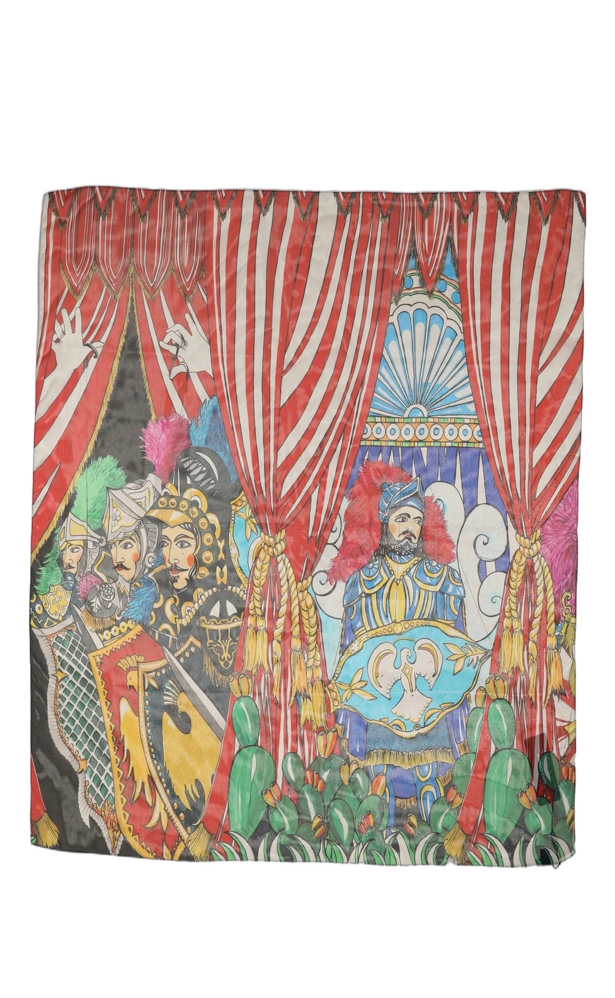 Dolce & Gabbana Scarves & Shawl in multicolor, Silk — view 2