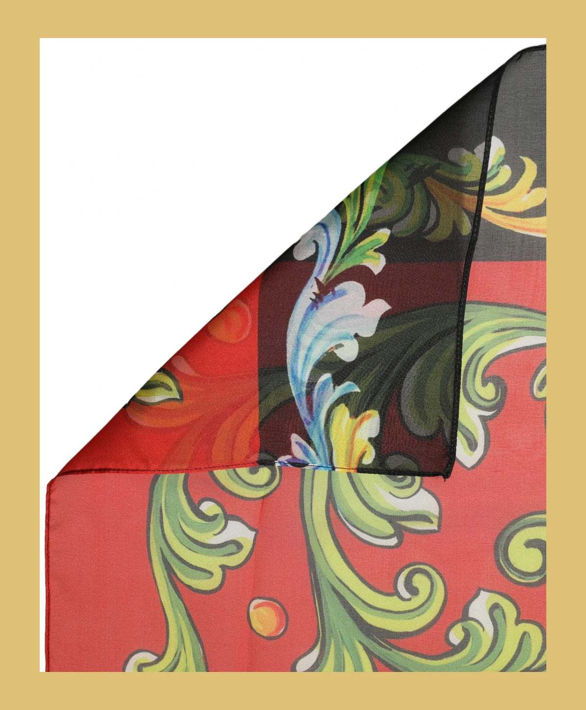 Dolce & Gabbana Scarves & Shawl in multicolor, Silk — view 3