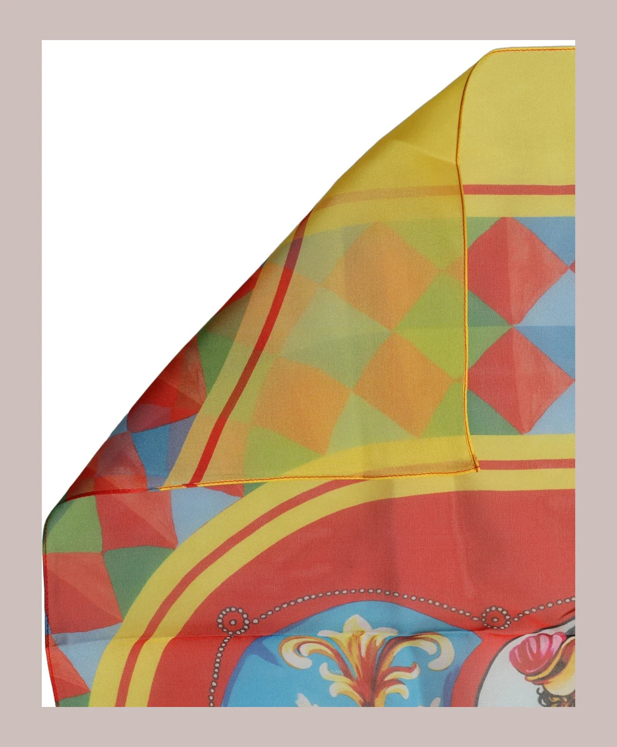 Dolce & Gabbana Scarves & Shawl in multicolor, Silk — view 3