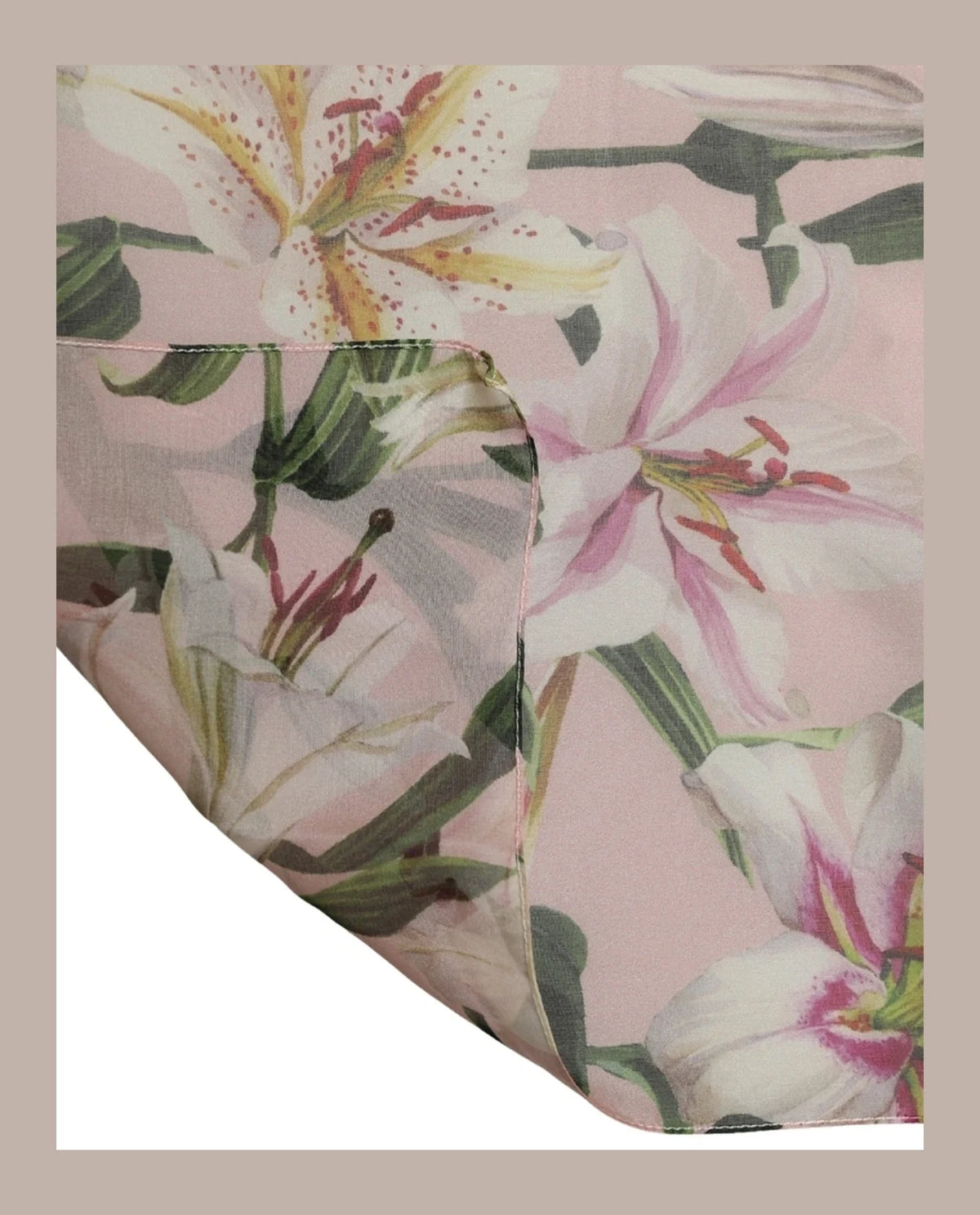 Dolce & Gabbana Scarves & Shawl in pink, Silk — view 3