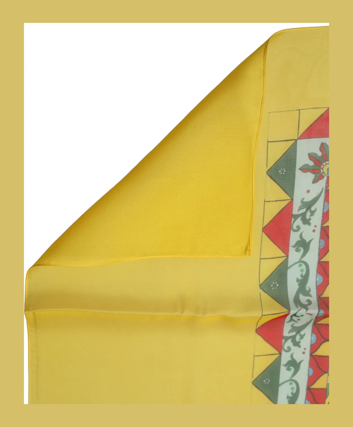 Dolce & Gabbana Scarves & Shawl in yellow, Silk — view 3