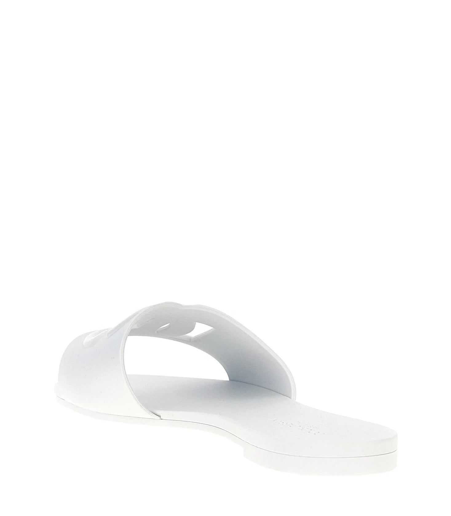 Dolce & Gabbana White Slides